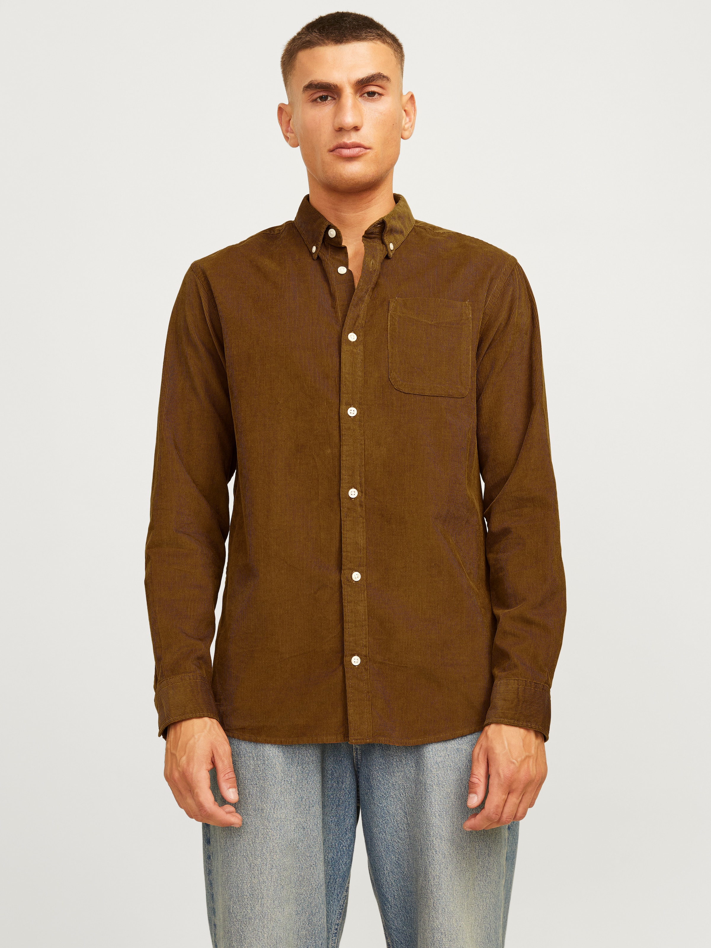 Jack & Jones Langarmhemd "JJECLASSIC CORD SHIRT LS SN", aus Cord günstig online kaufen