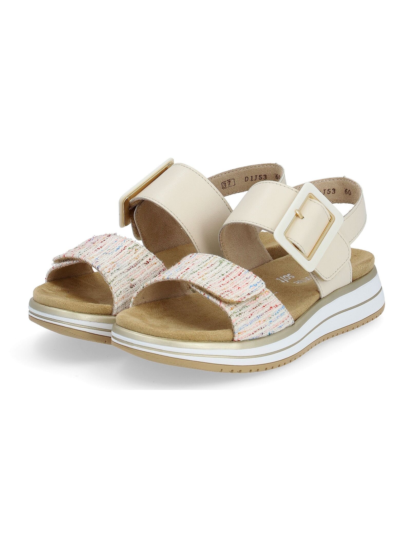 Remonte Riemchensandale »Remonte Sandalen Glattleder«