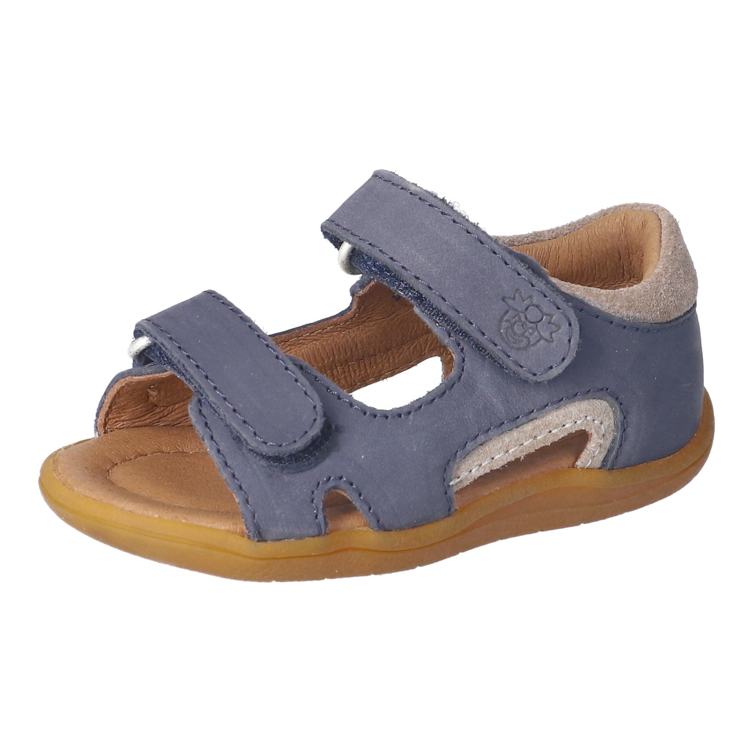 PEPINO by RICOSTA Sandale "Jasper WMS: mittel" Babyschuh mit Klett, Größenschablone zum Download