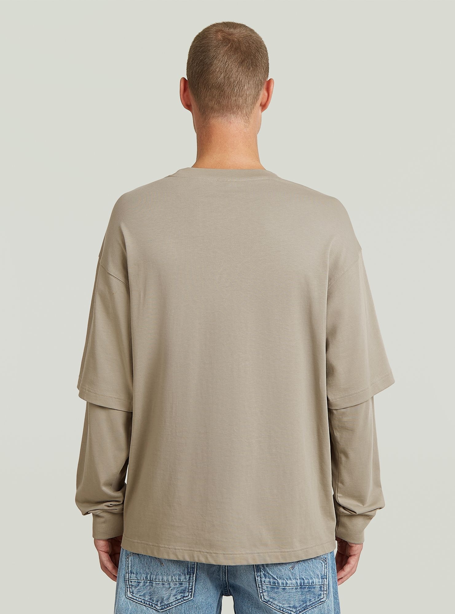 G-STAR T-Shirt "Double Sleeve Loose T-Shirt" günstig online kaufen