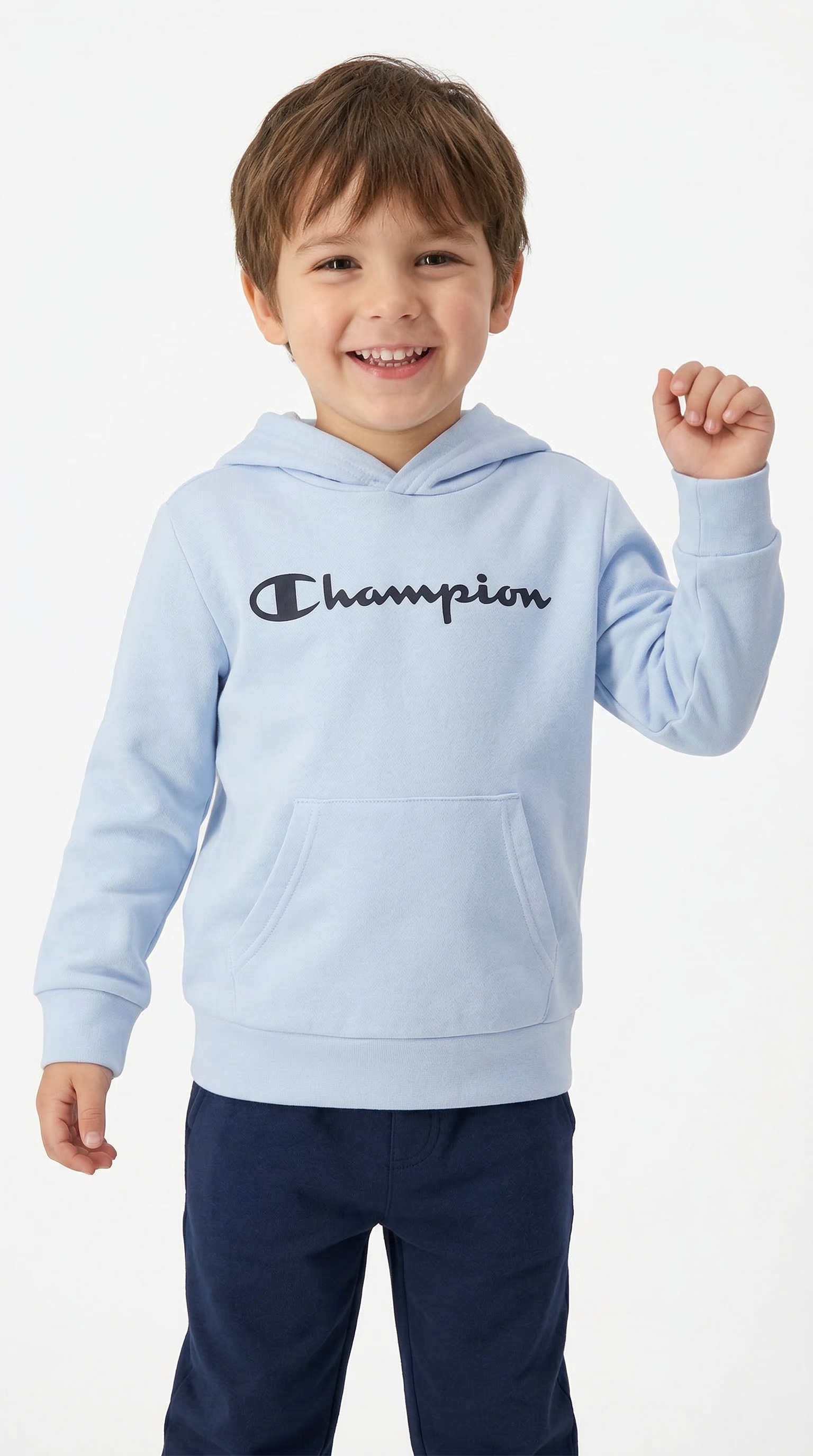 Champion Kapuzensweatshirt "ICONS CONTRAST Terry Hoodie", mit Kapuze, Langarm, aus Baumwolle und Polyester