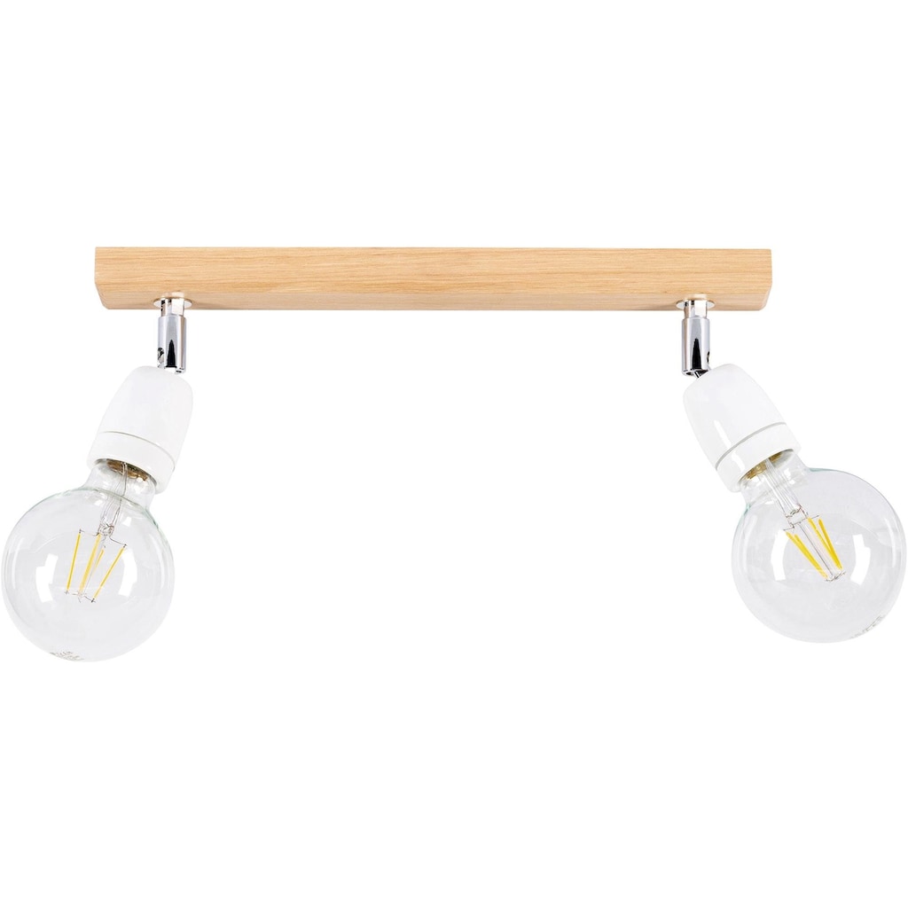 BRITOP LIGHTING Deckenleuchte »PORCIA WOOD«, 2 flammig-flammig