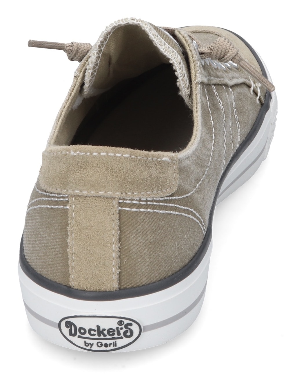 Dockers by Gerli Slip-On Sneaker, Freizeitschuh, Retro Sneaker, Fake Schnür günstig online kaufen