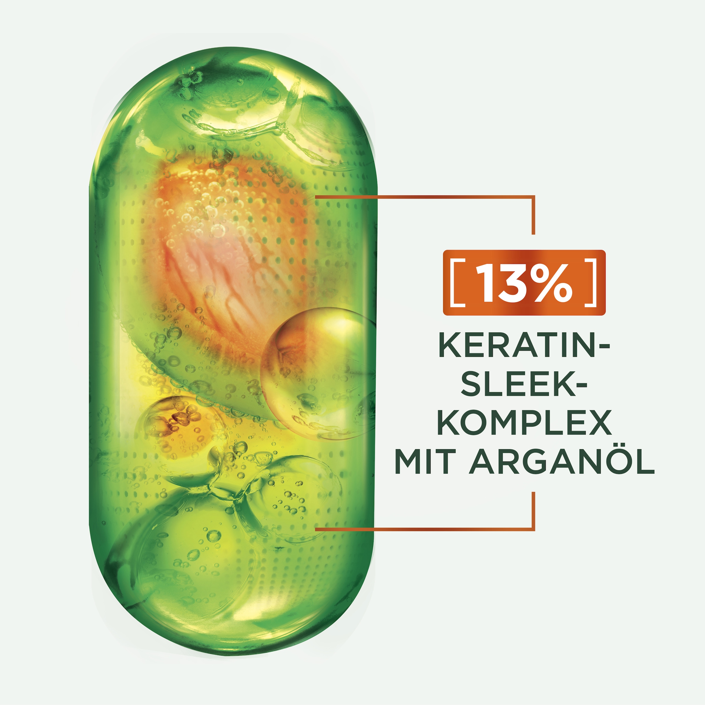 GARNIER Haarmaske »Garnier Fructis Keratin Sleek Maske«