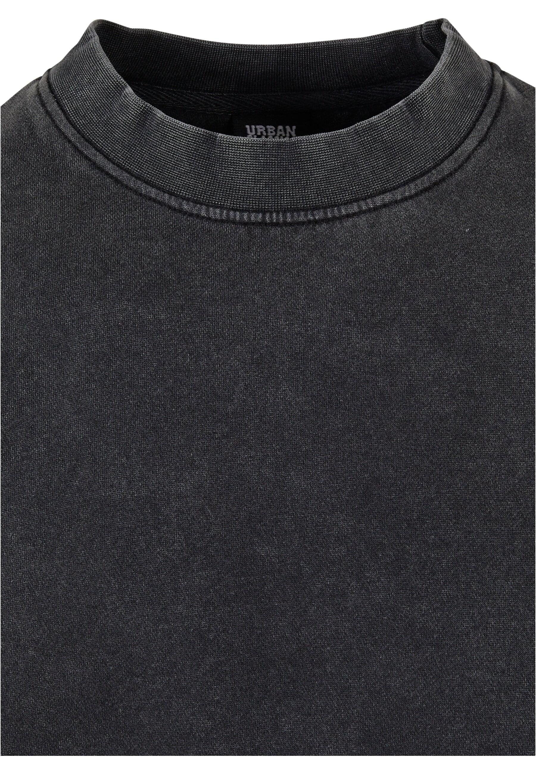 URBAN CLASSICS Rundhalspullover »Urban Classics Herren Acid Washed Crew«, (1 tlg.)