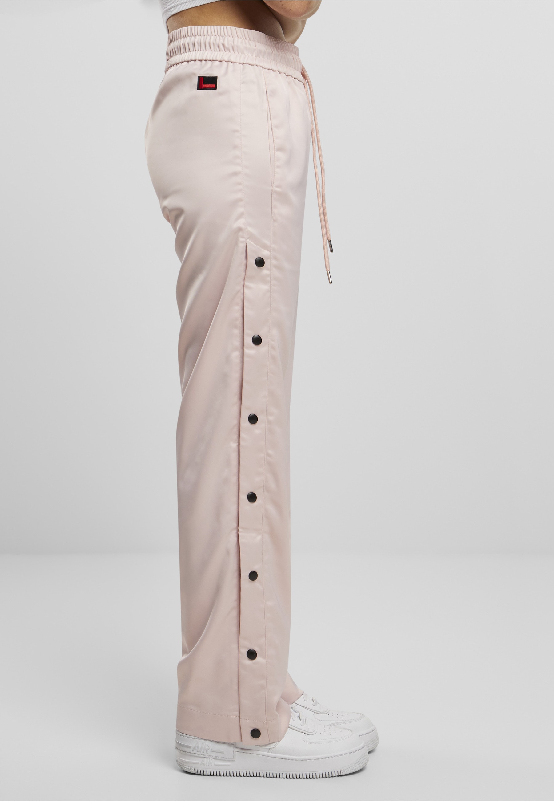 Fubu Stoffhose »Fubu Damen FW222-012-1 FUBU Corporate Satin Track Pants«