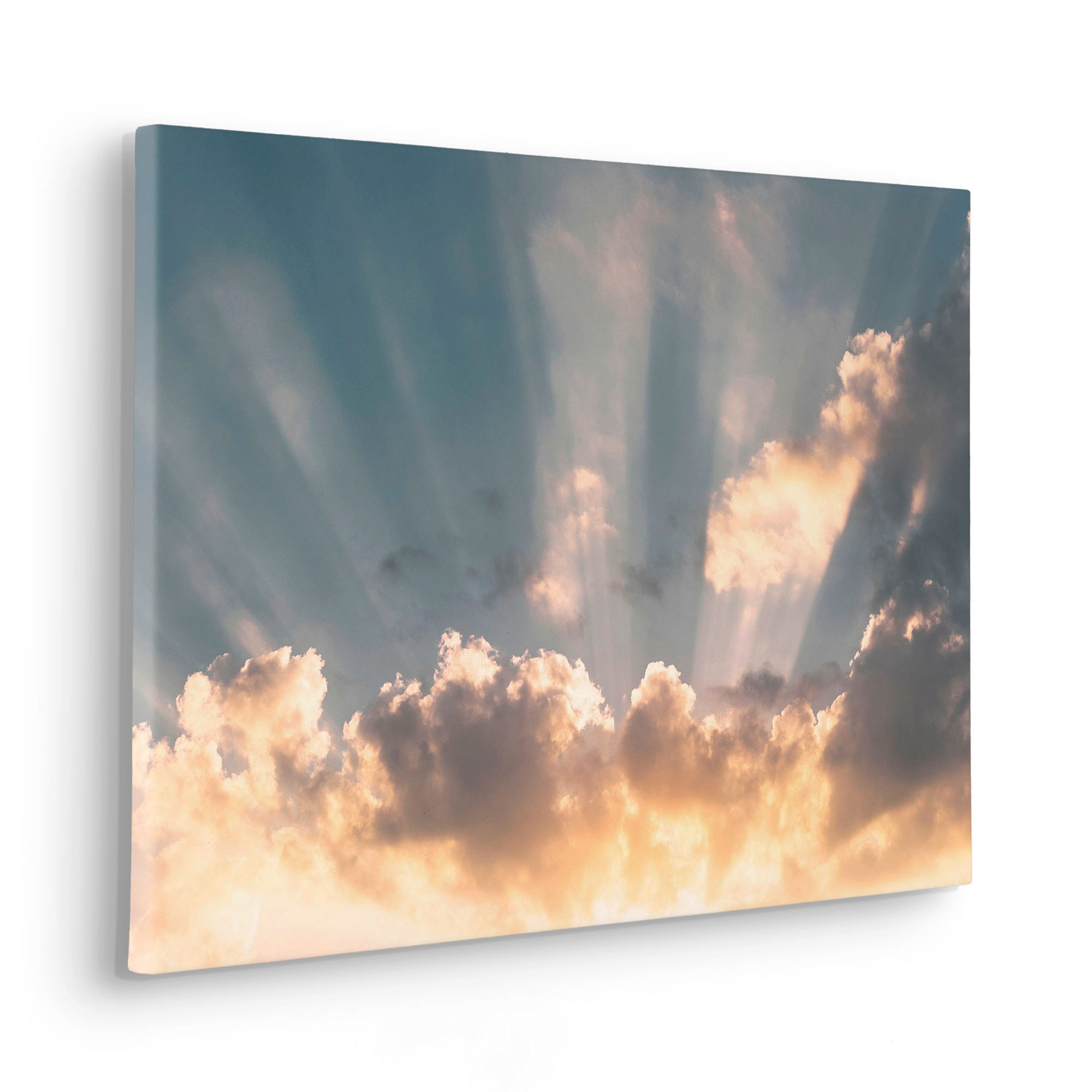 Komar Leinwandbild "Enlightenment - Größe 60 x 40 cm" Baum  Berge  Blumen & günstig online kaufen