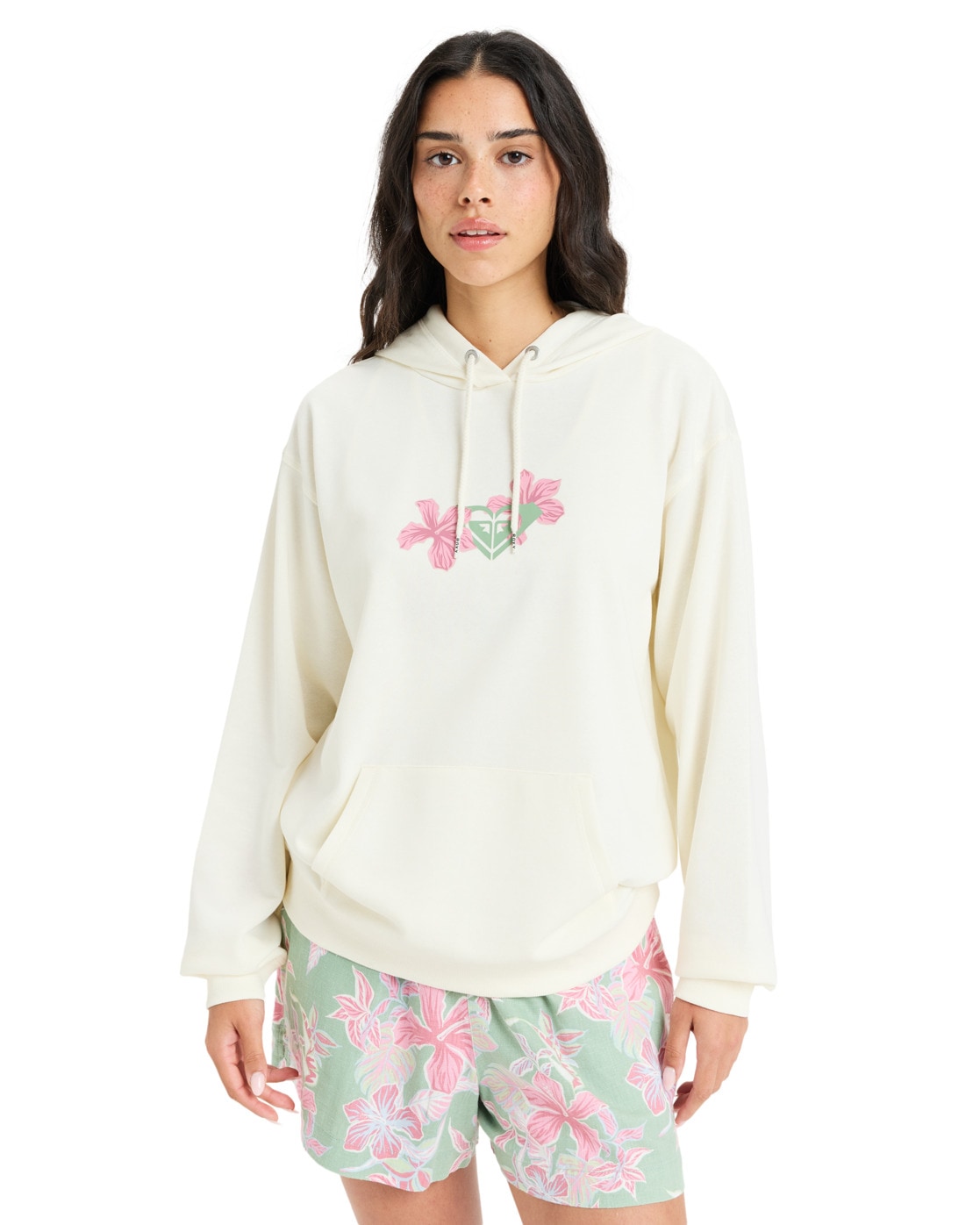 Roxy Hoodie »Hibiscus Heart«
