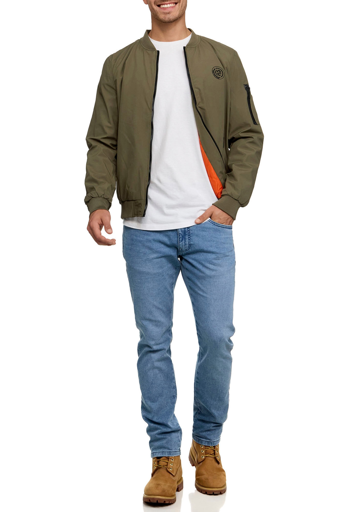 Indicode Blouson »INBerto«, ohne Kapuze