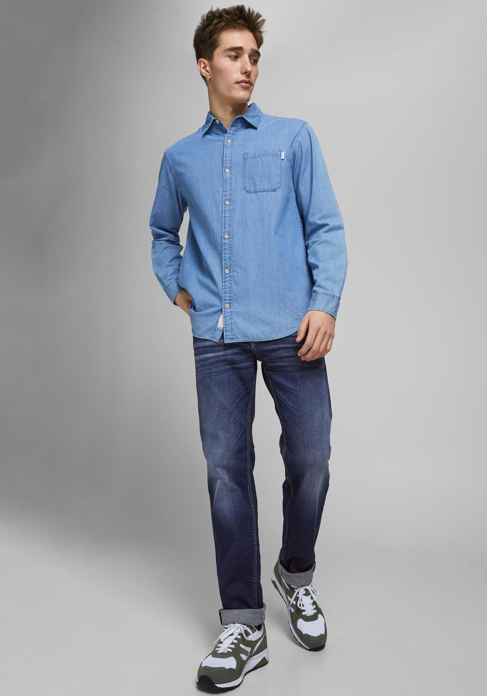Jack & Jones Regular-fit-Jeans »JJICLARK JJORIGINAL JJ 678 NOOS«