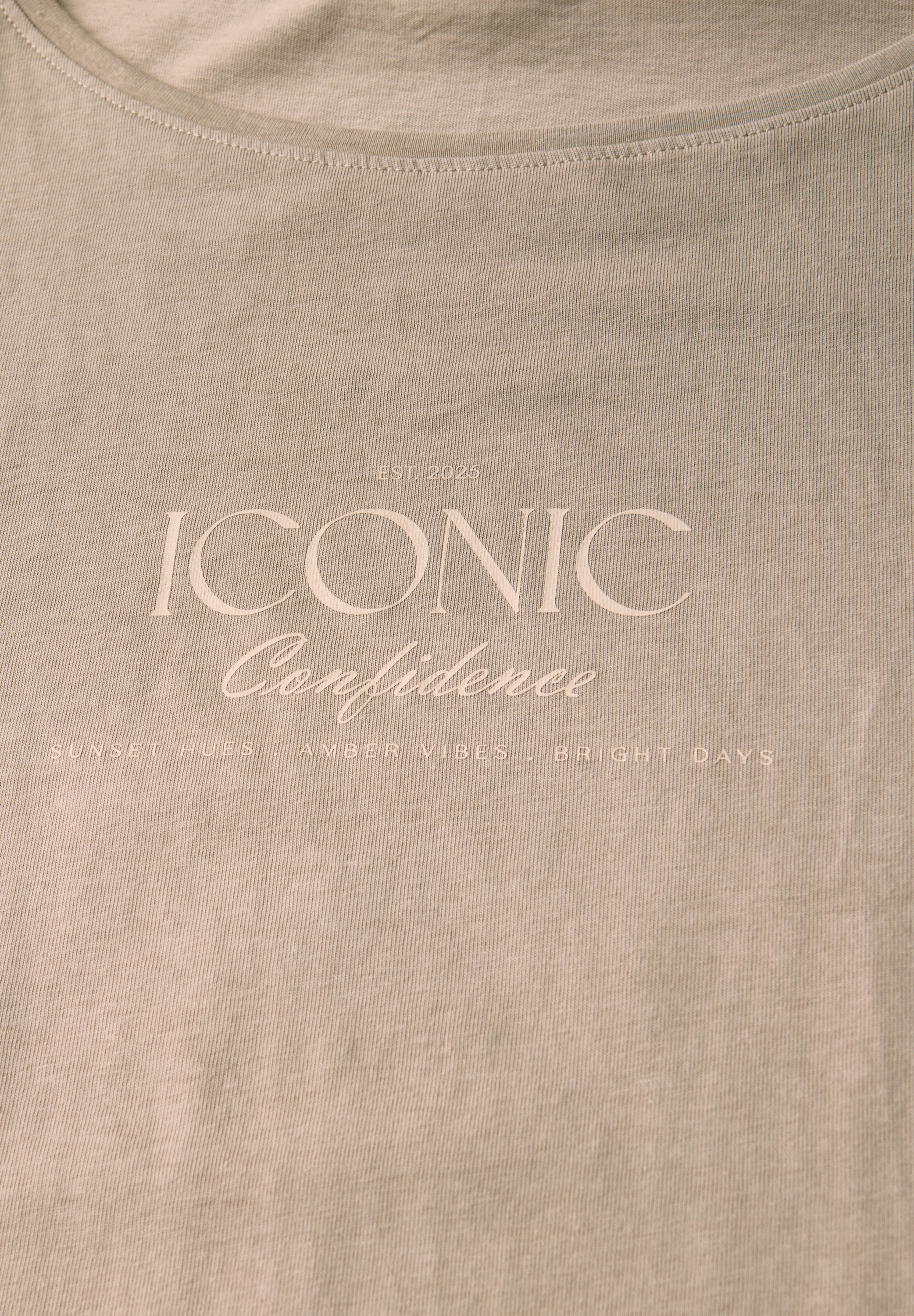 STREET ONE T-Shirt, aus reiner Baumwolle