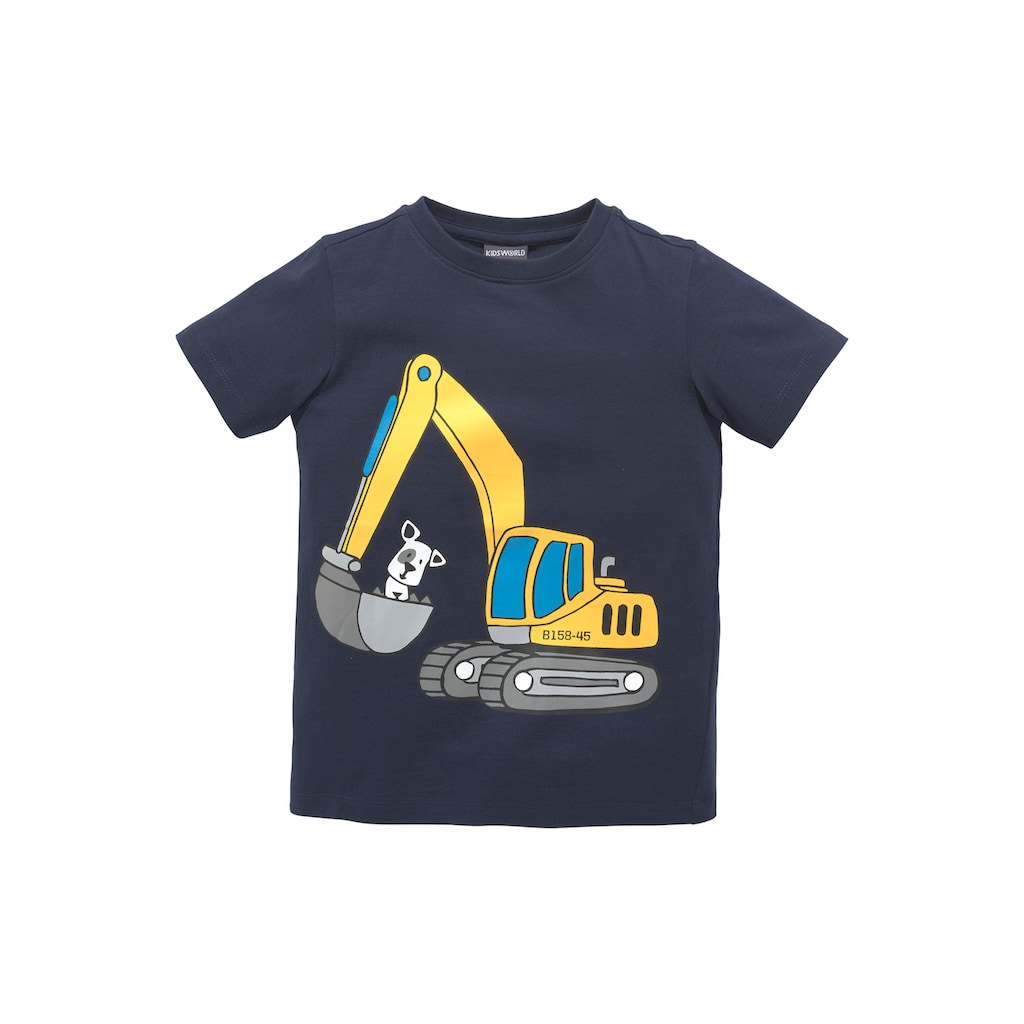 KIDSWORLD T-Shirt, mit Bagger