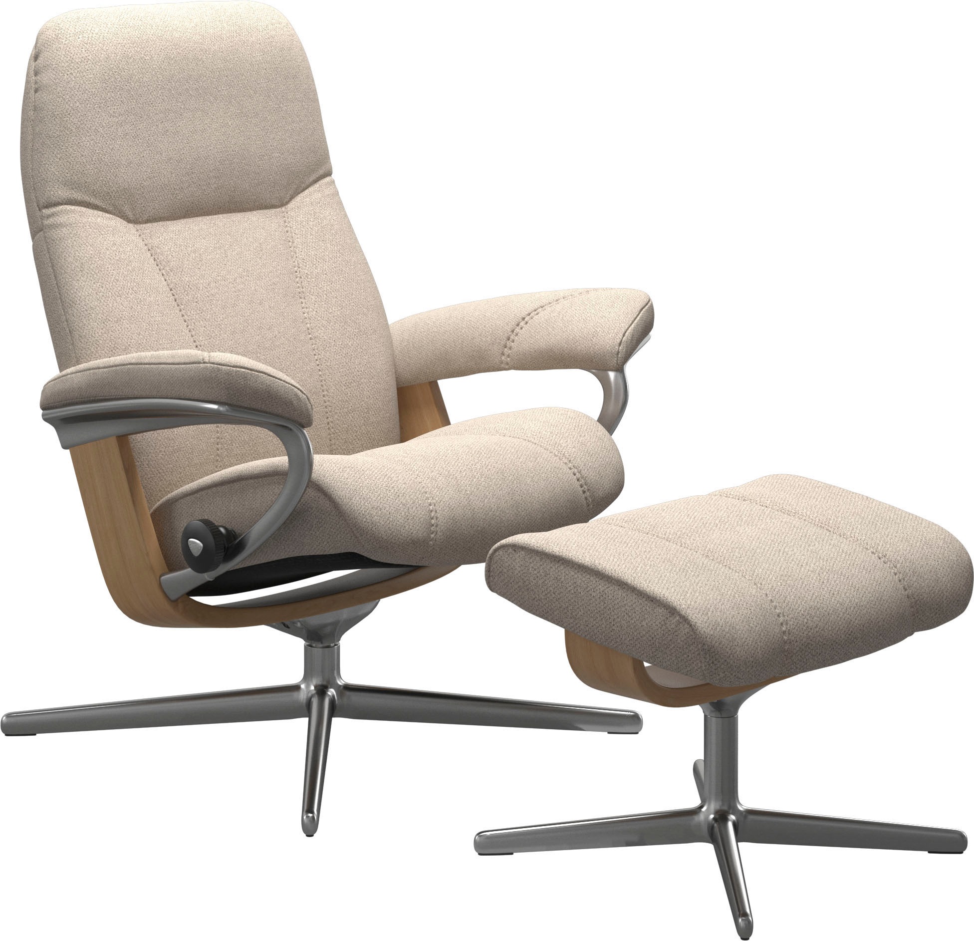 Stressless Relaxsessel "Consul", (Set, Relaxsessel mit Hocker), mit Hocker, günstig online kaufen