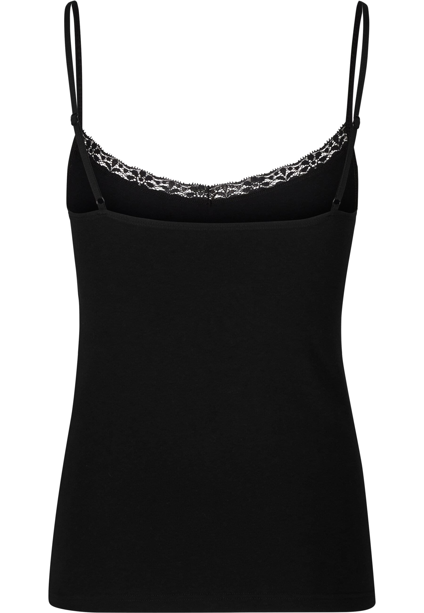 URBAN CLASSICS Muskelshirt »Urban Classics Ladies Basic Tank Top Cotton Lace 2-Pack«, (1 tlg.)