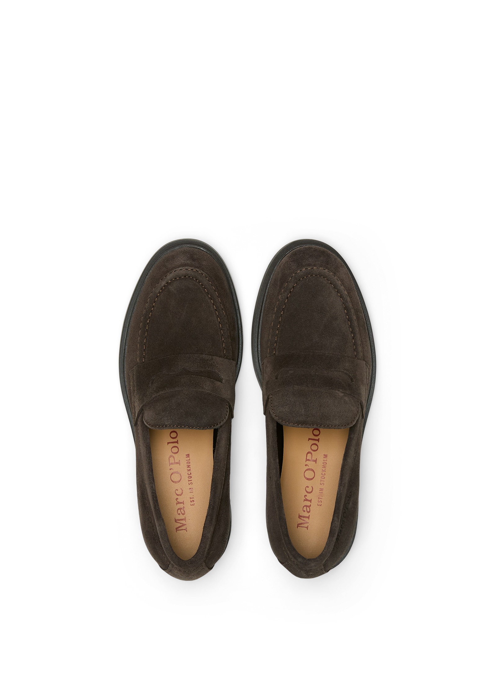 Marc O'Polo Loafer »aus geöltem Veloursleder«