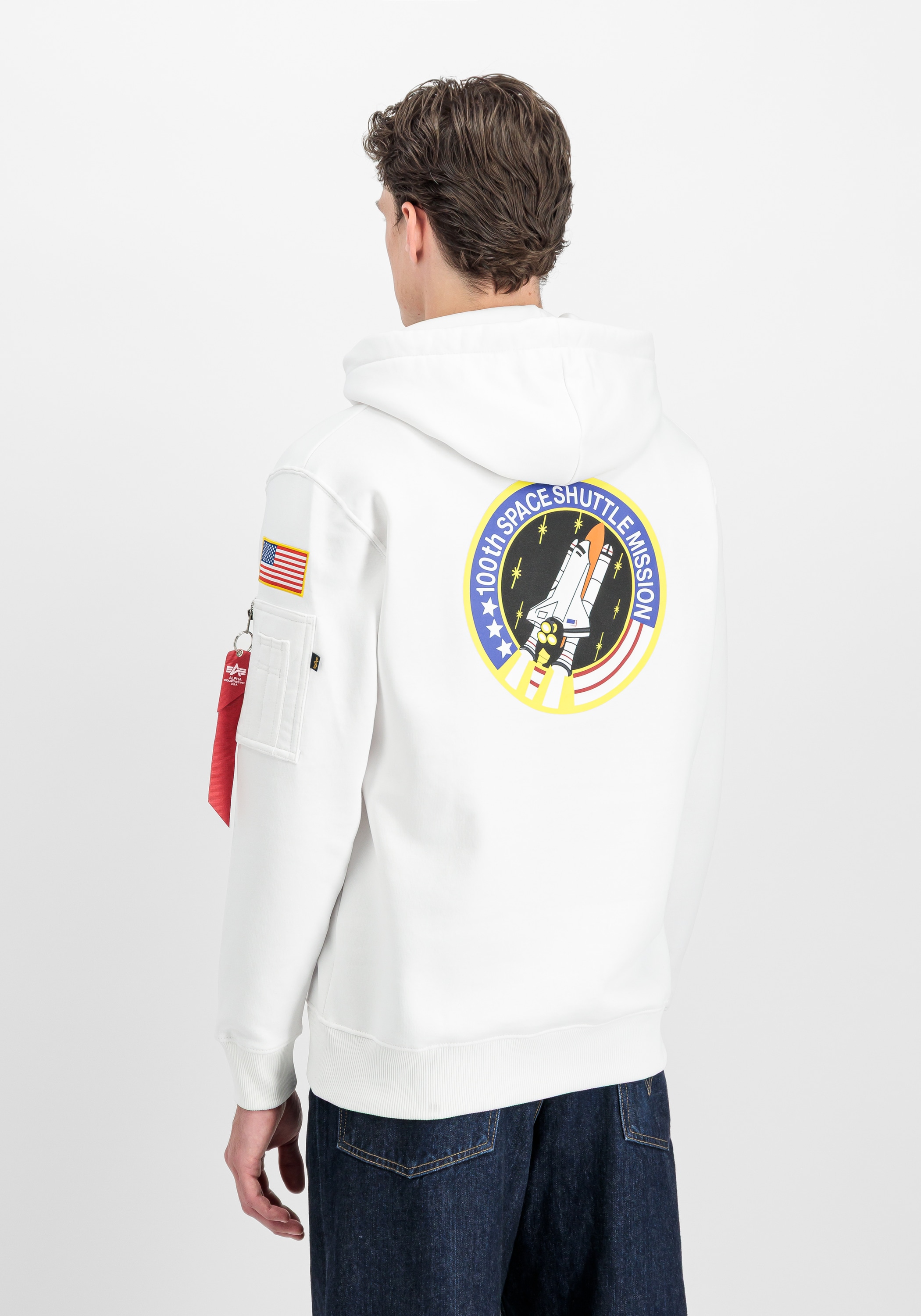 Alpha Industries Hoodie »Alpha Industries Men - Hoodies Space Shuttle Hoodie«