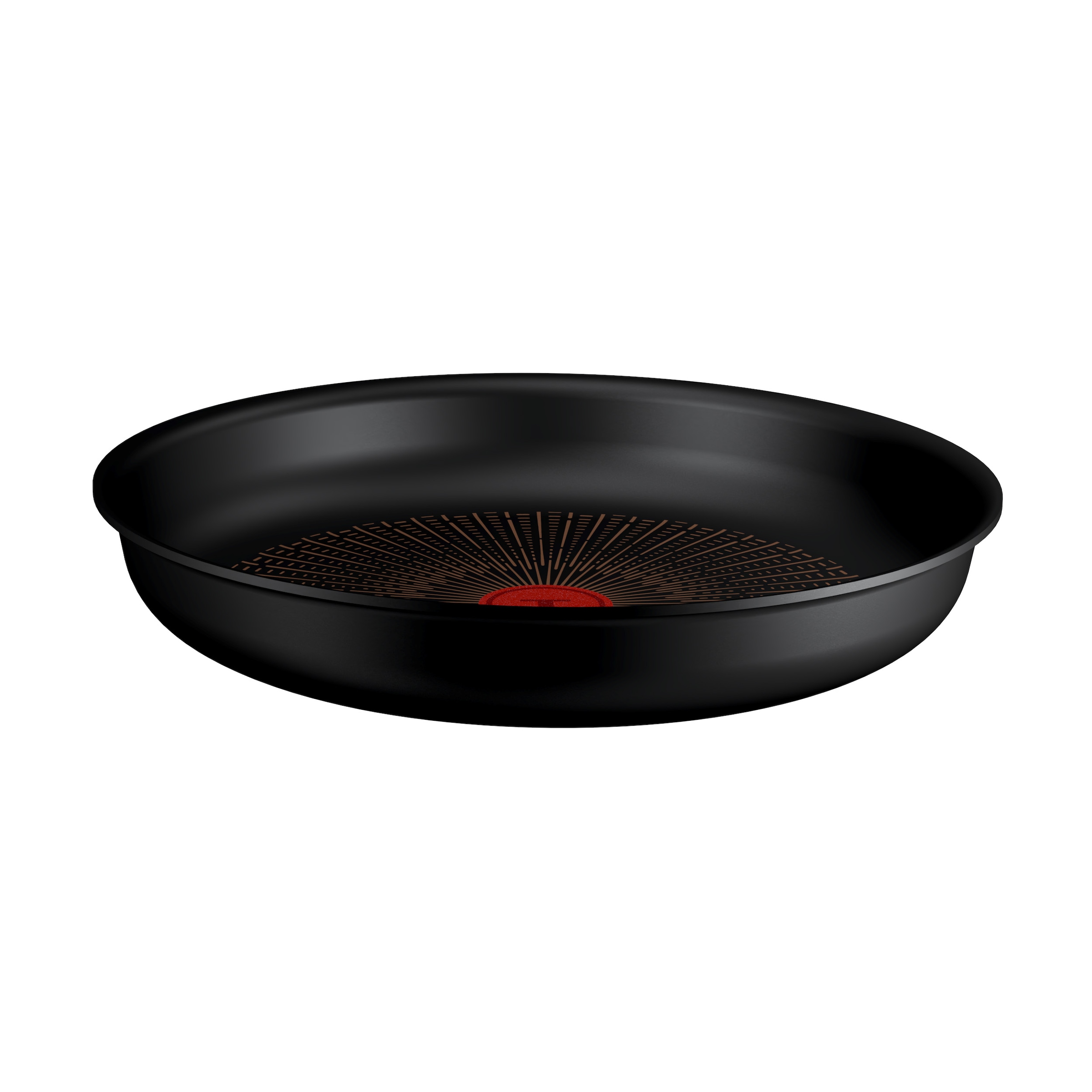 Tefal Bratpfanne "Ingenio Excellence Fusion" Aluminium 1 tlg. abnehmbarer Ingenio-Griff, Thermo-Signal, stapelbar, Induktion