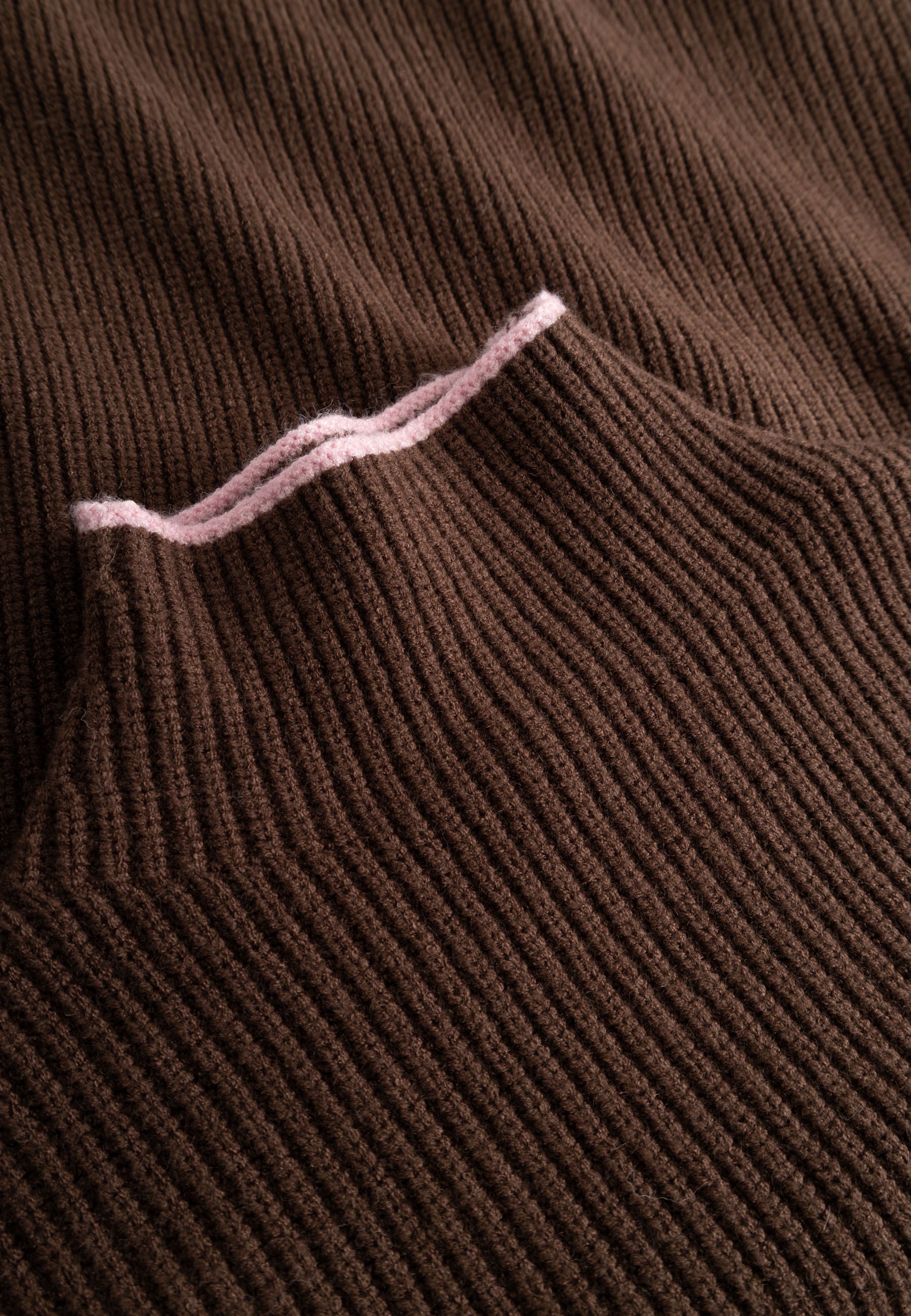 Frieda & Freddies Strickpullover »Frieda & Freddies Rippstrickpullover mit Stehkragen«