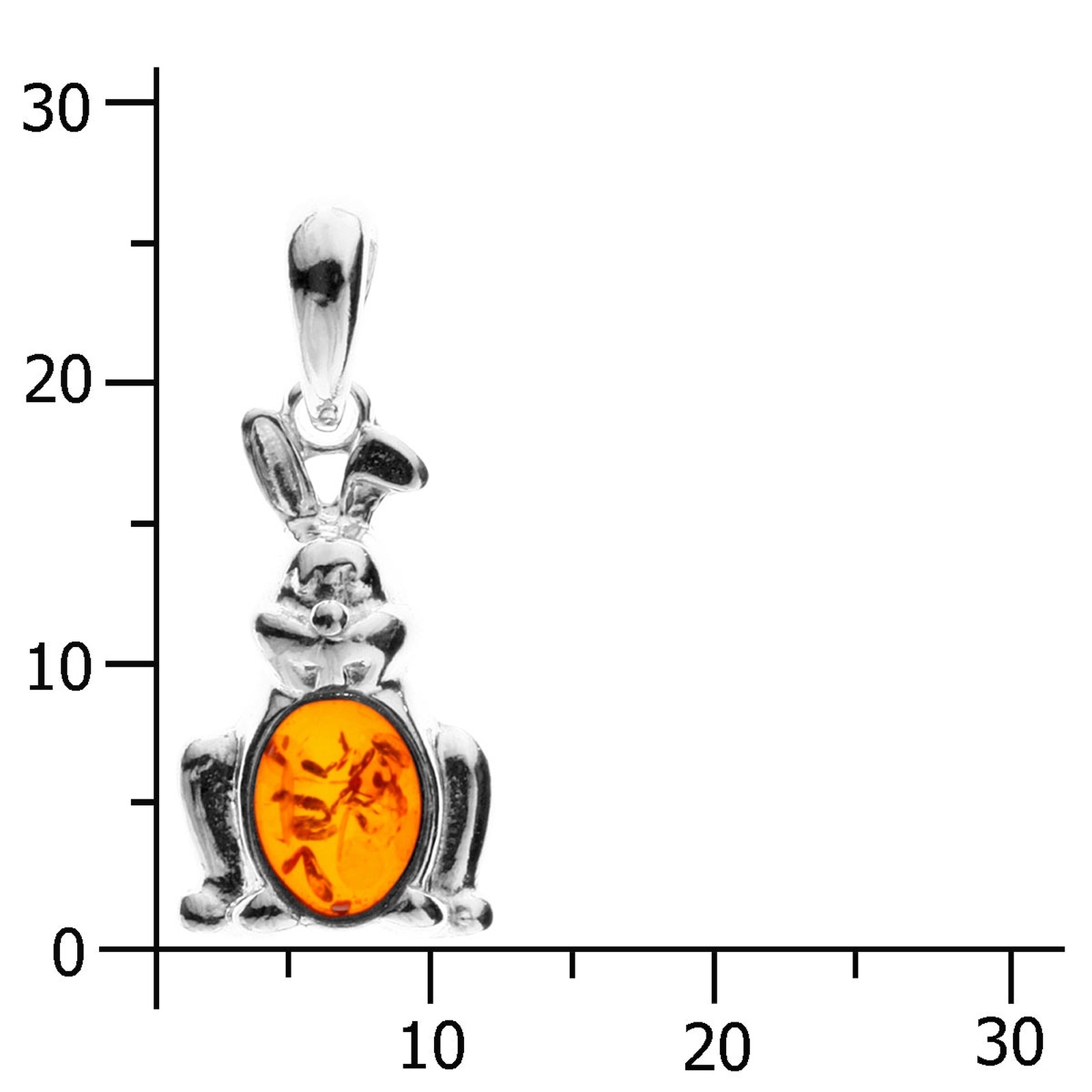 OSTSEE-SCHMUCK Kettenanhänger »Ostsee-Schmuck Anhänger Hase Anhänger Hase«, (1 tlg.)