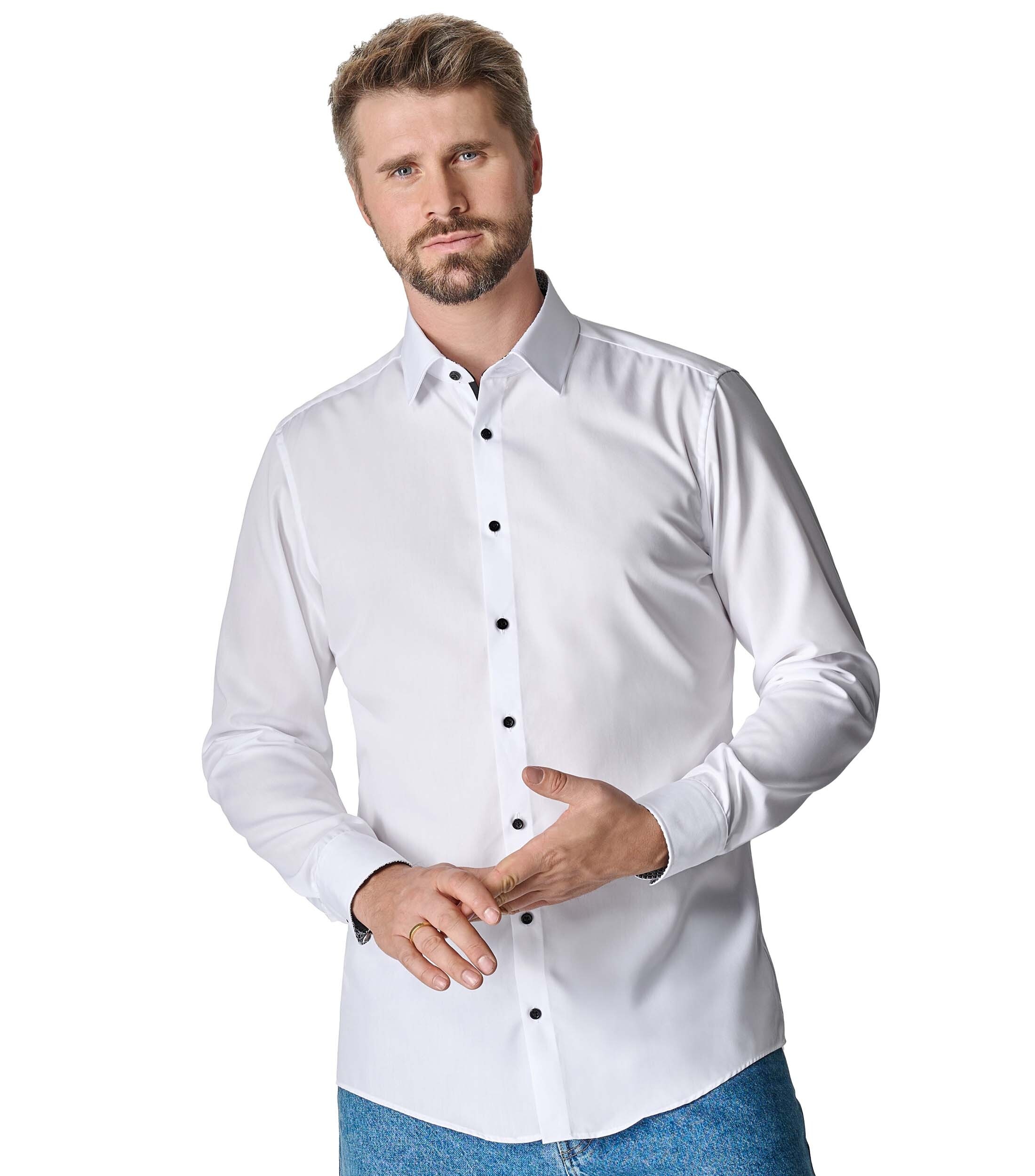 VENTI Business Shirt Men's White 45 7