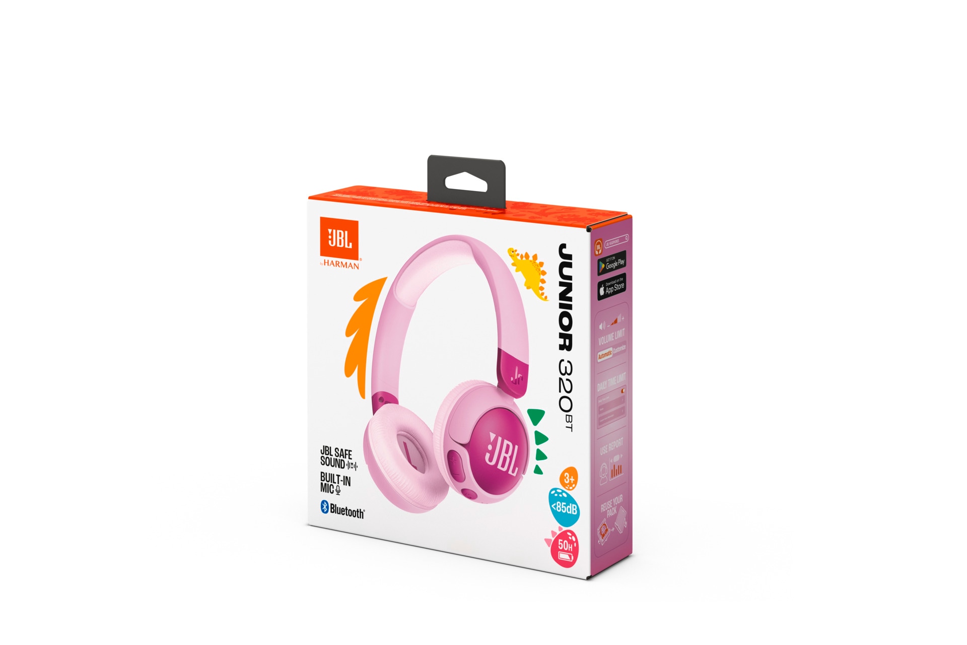 JBL On-Ear-Kopfhörer »Junior 320BT«, A2DP Bluetooth, Adaptive Noise-Cancelling