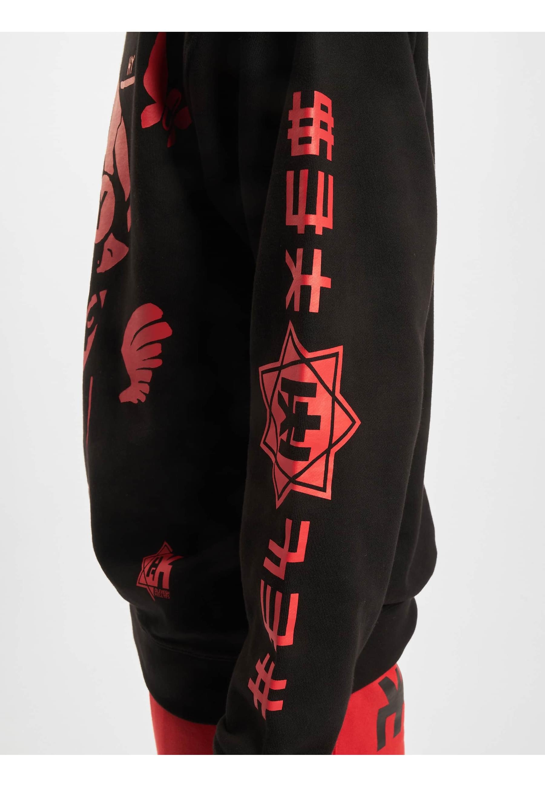 DEF Rundhalspullover »DEF Herren Skull Sweat Pants«, (1 tlg.)