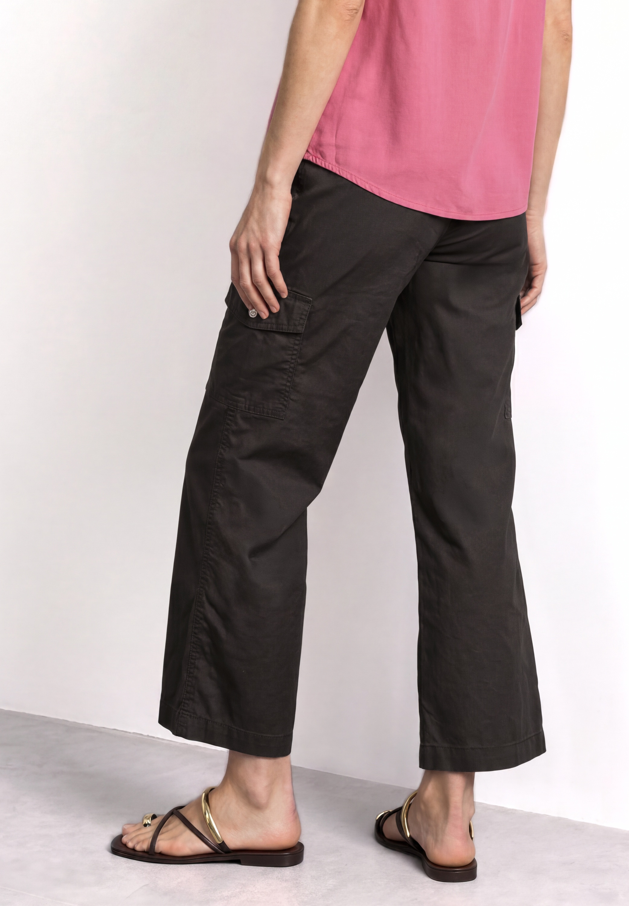 STREET ONE Stoffhose  im Cargo-Style