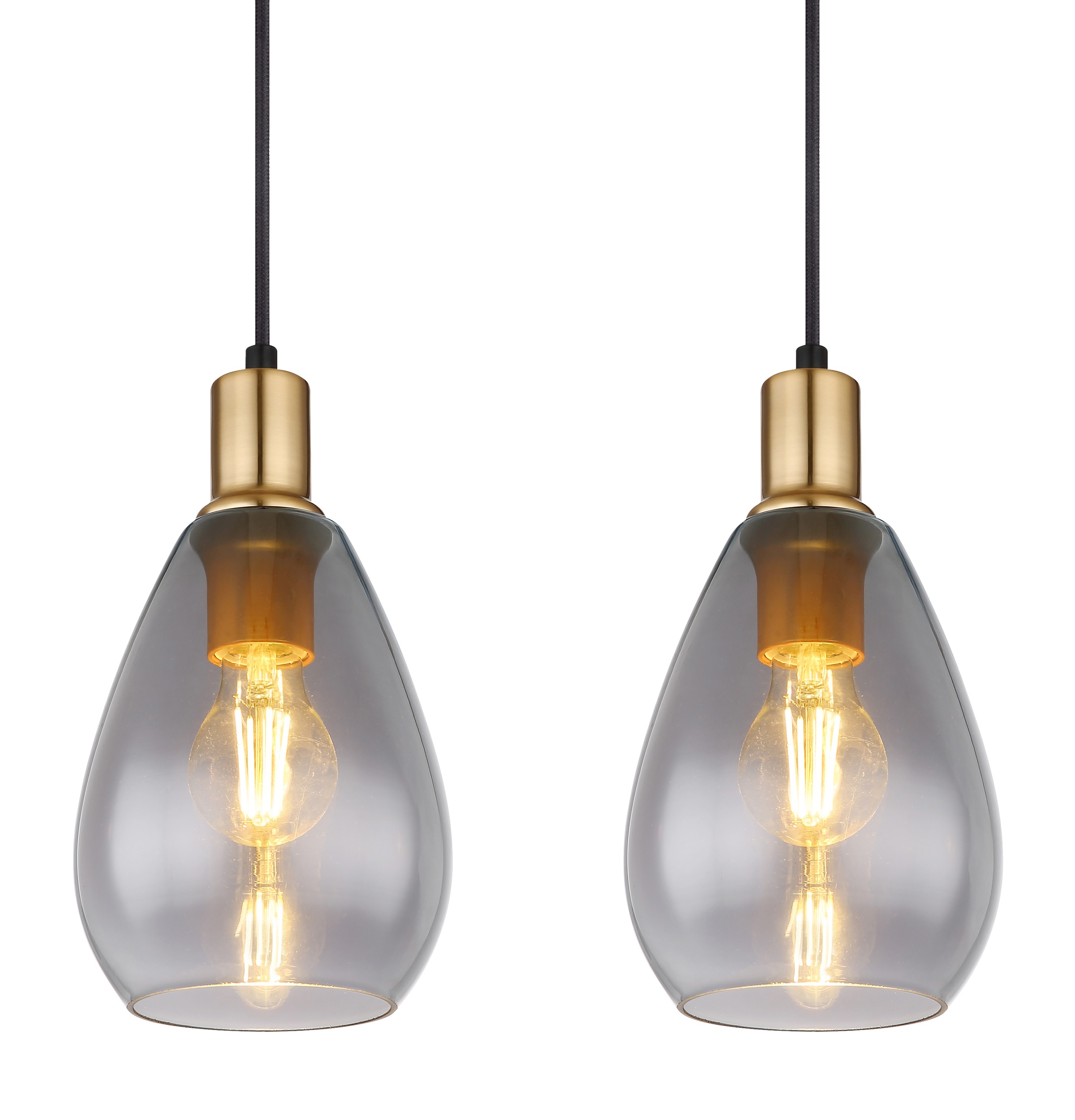 GLOBO LIGHTING Hängeleuchte »FANNI«, Leuchtmittel E27 | ohne Leuchtmittel, Hängelampe/Pendelleuchte/Esszimmer/Wohnzimmer/Esstisch