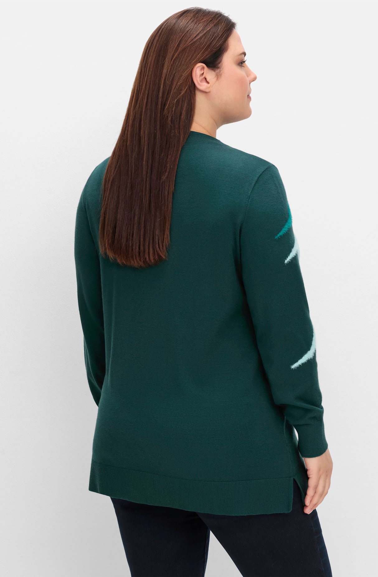 Thumbnail - Sheego Stehkragenpullover "Stehkragenpullover"