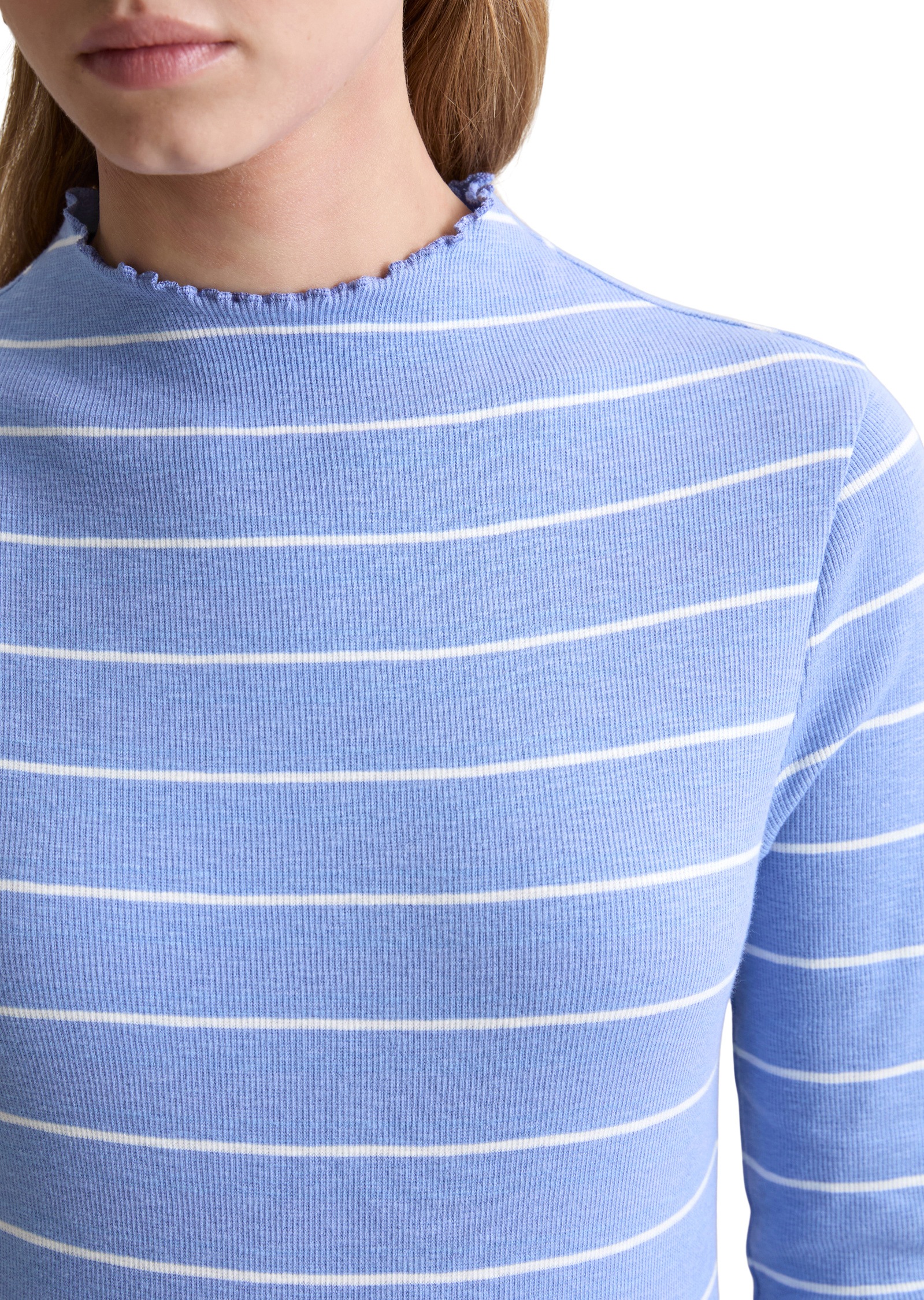 Marc O'Polo DENIM Langarmshirt »aus Organic Cotton-Stretch-Jersey«