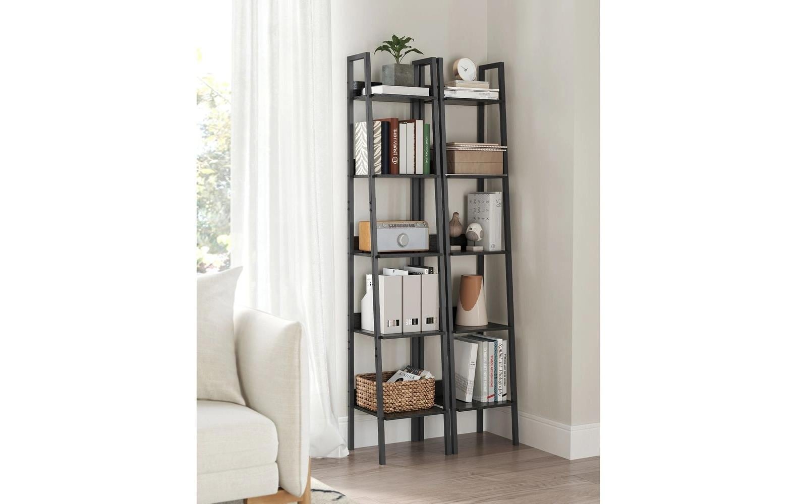 VASAGLE Regal »5 Ablagen 33.8 x 170 cm«