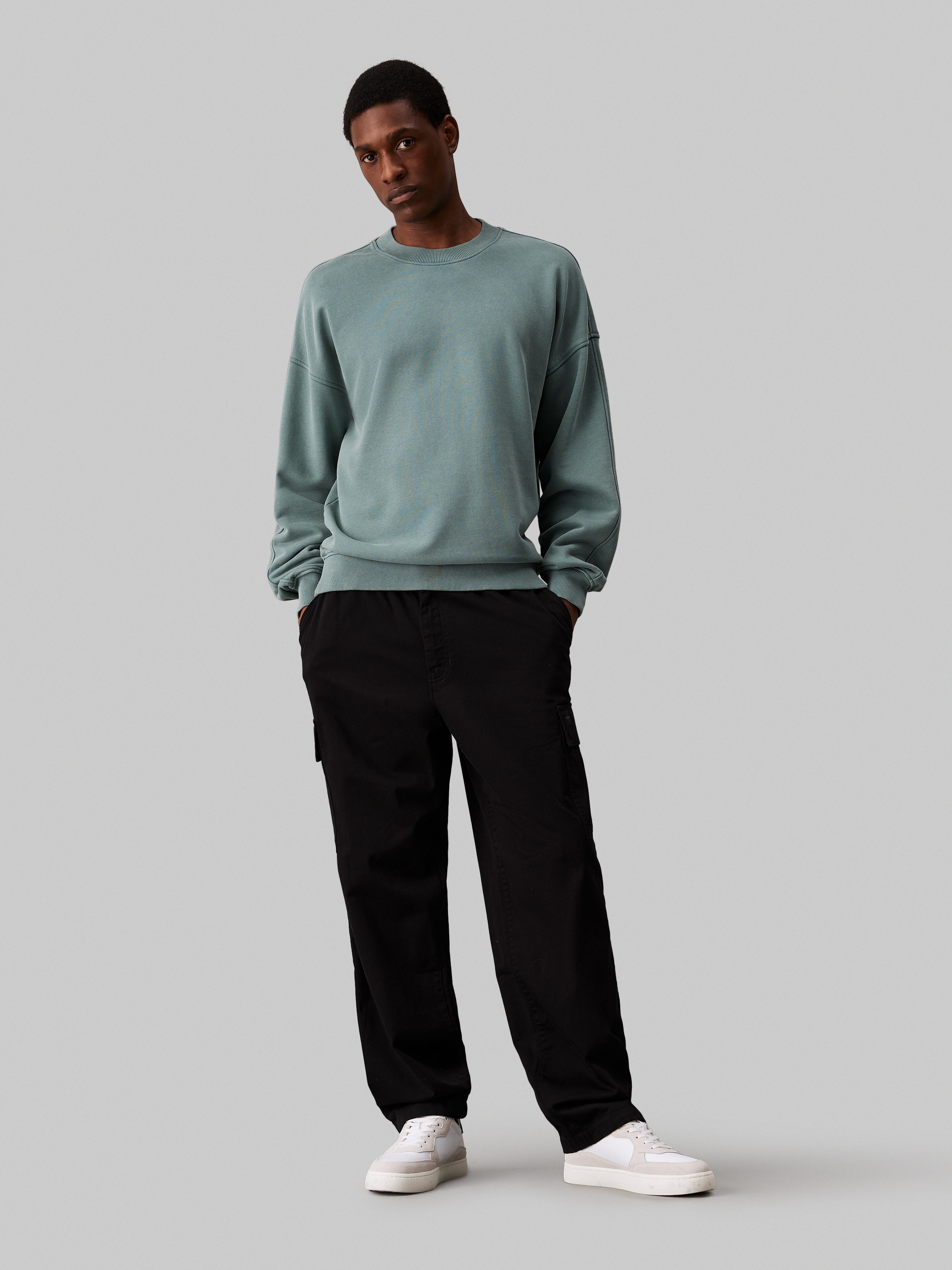 Thumbnail - Calvin Klein Jeans Cargohose "REGULAR STRAIGHT CARGO" mit Logoprägung