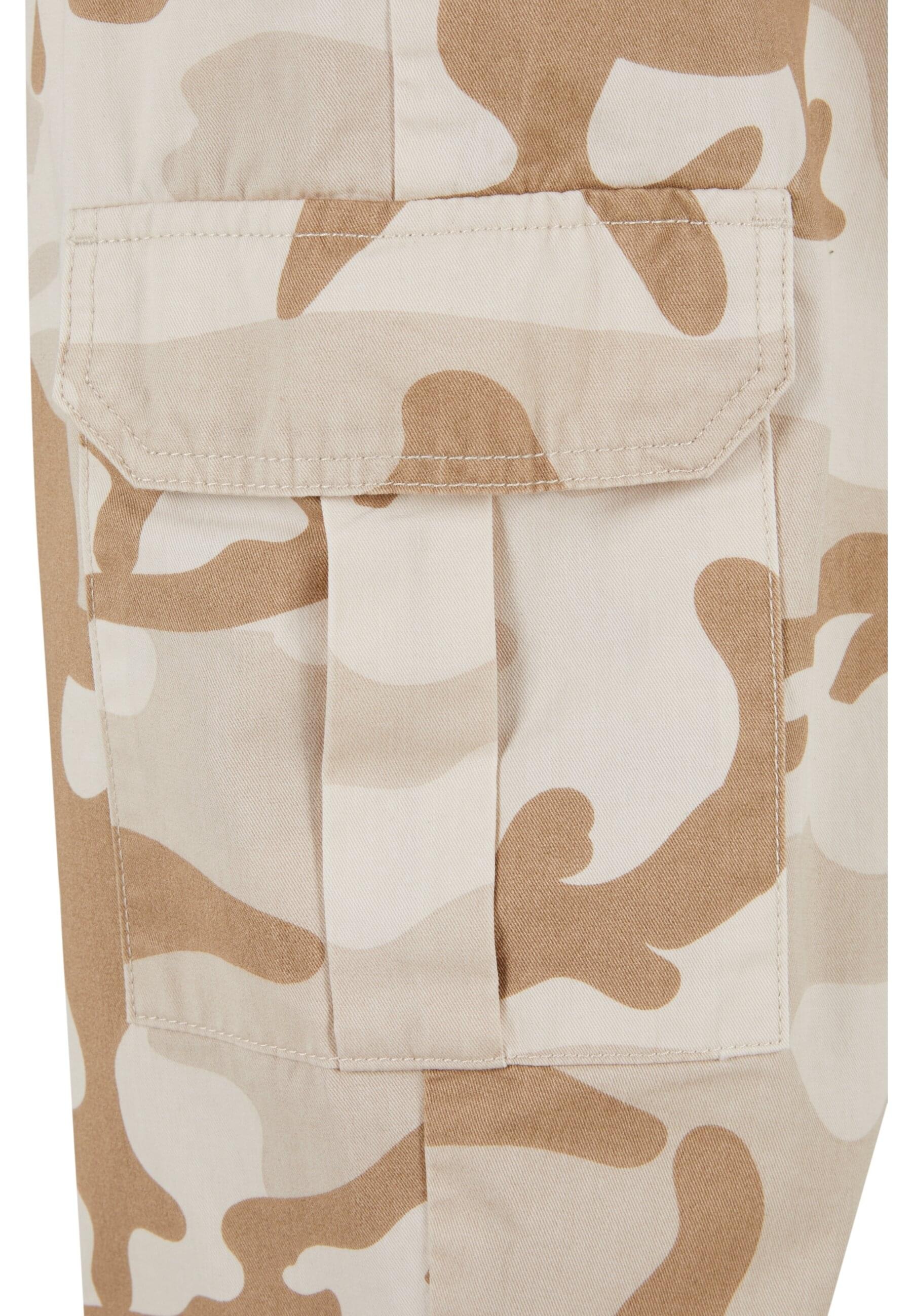 URBAN CLASSICS Cargohose »Urban Classics Herren Straight Leg Camo Cargo Pants«, (1 tlg.)