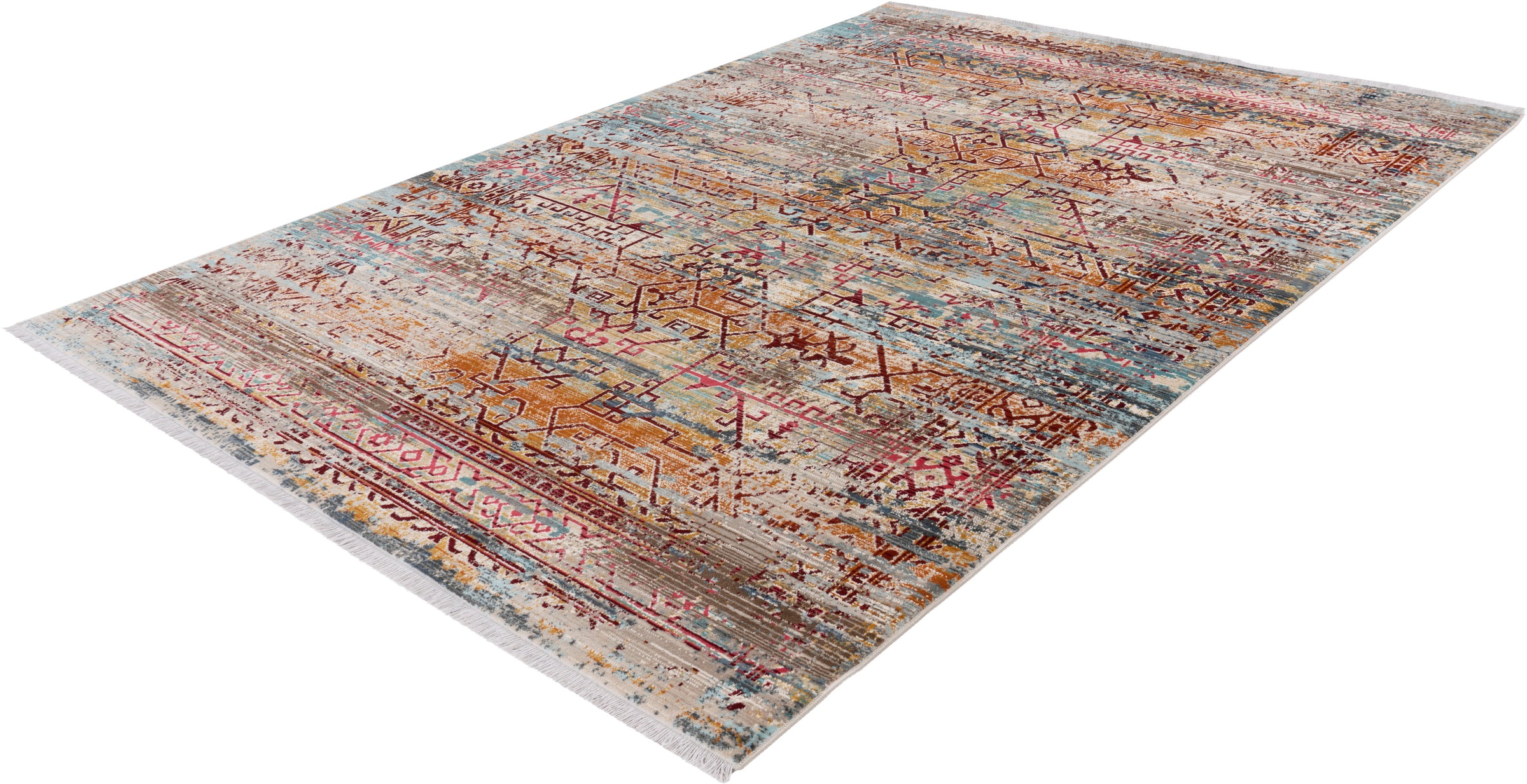 Obsession Teppich "My Inca 356" rechteckig 6 mm Höhe Kurzflor, modernes Des günstig online kaufen