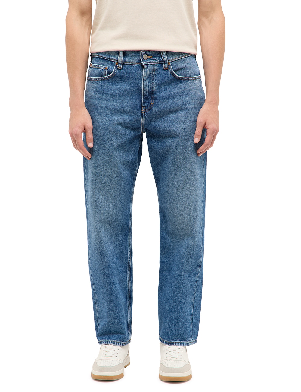 MUSTANG Straight-Jeans "Herren Style Jeff Relaxed Straight"