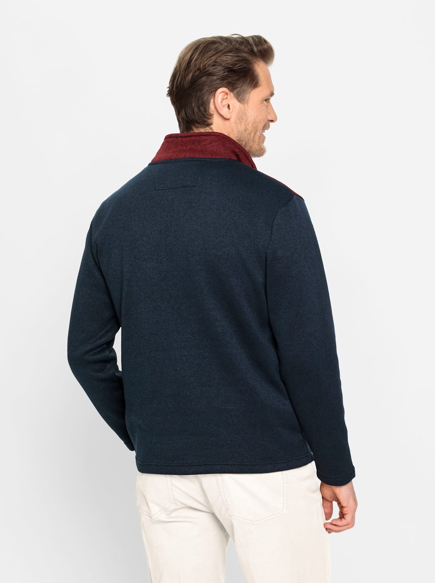 Fleeceshirt »Strickfleece-Shirt«