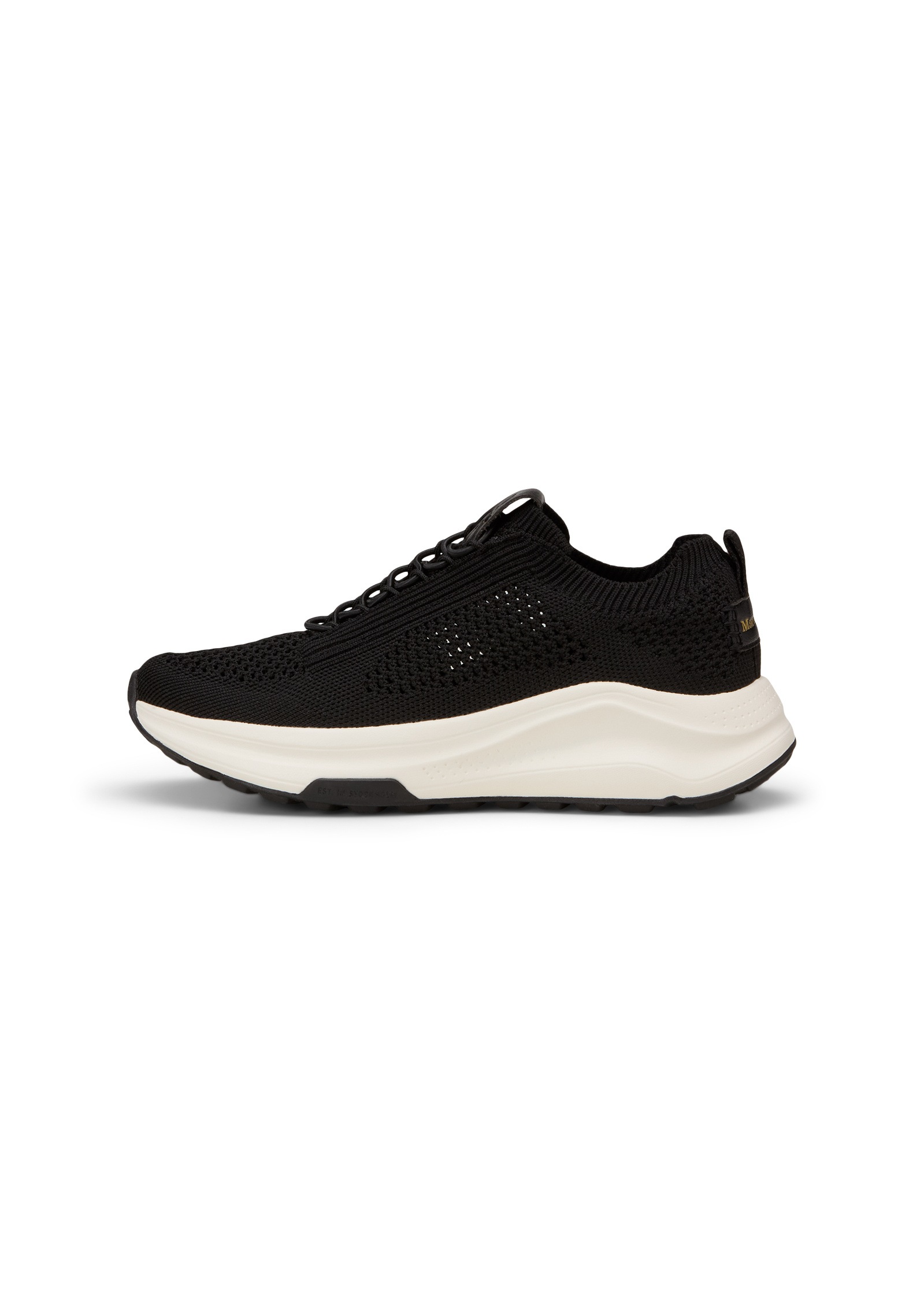 Sneaker MARC O'POLO "aus recyceltem Polyester", Herren, Gr. 41, schwarz, Obermaterial: 100% Polyester, unifarben, Schuhe Sneaker 2