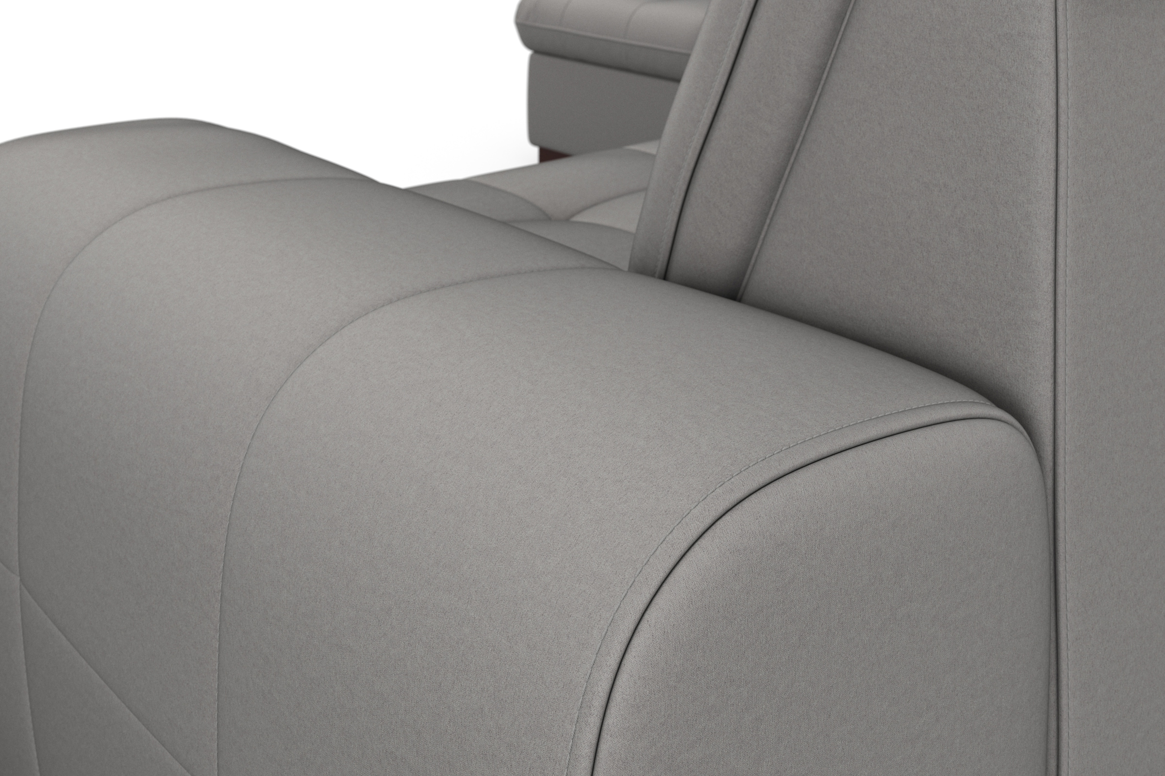 sit&more Ecksofa »Luxor L-Form« wahlweise mit Bettfunktion, Bettkasten und Kopfteilverstellung