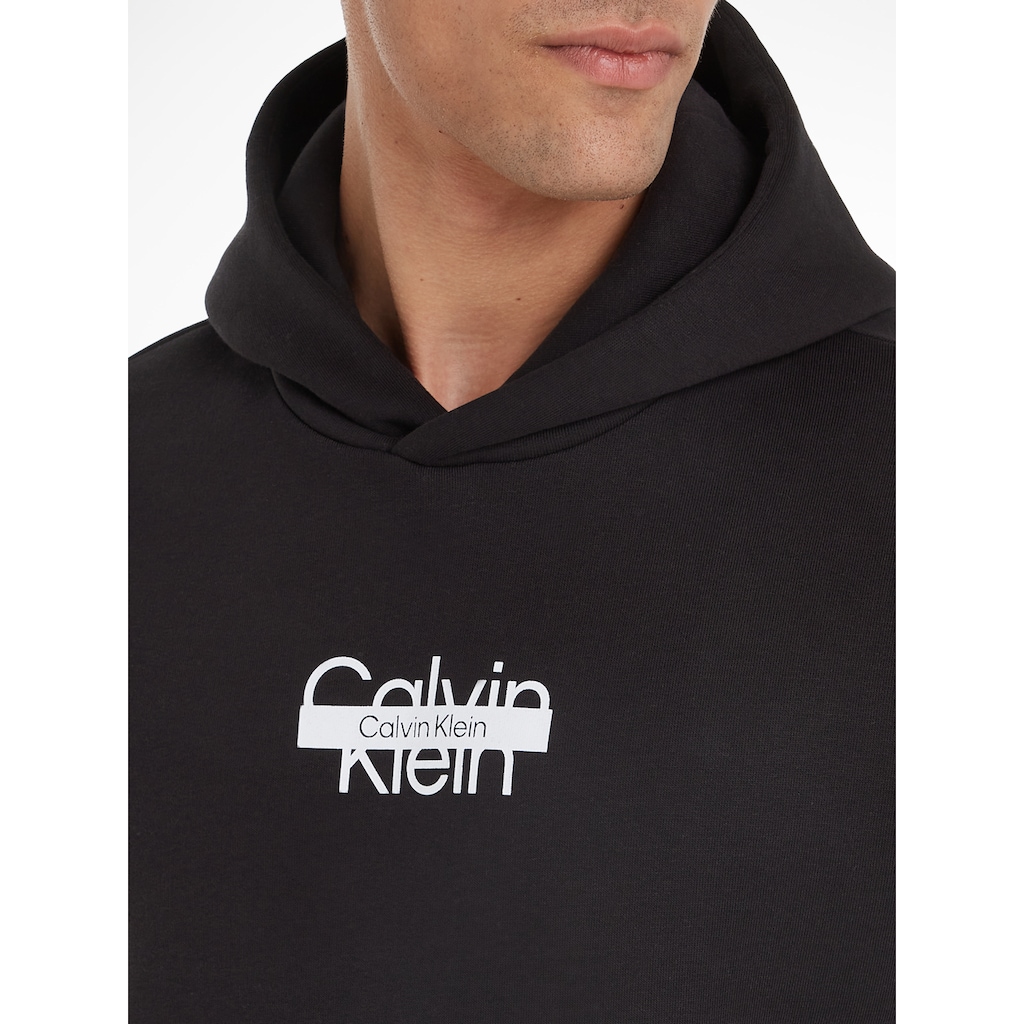 Calvin Klein Kapuzensweatshirt »CUT THROUGH LOGO HOODIE«