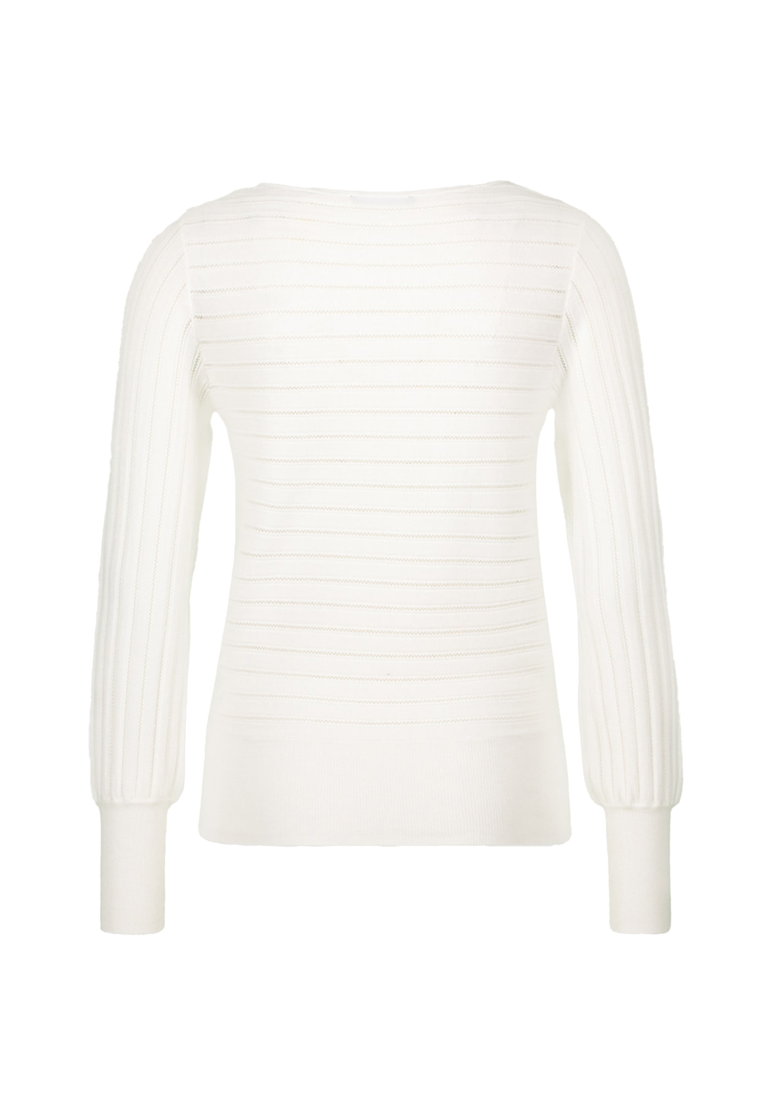 Zero Strickpullover »zero Pullover mit Strukturmuster«, (1 tlg.), strukturiert