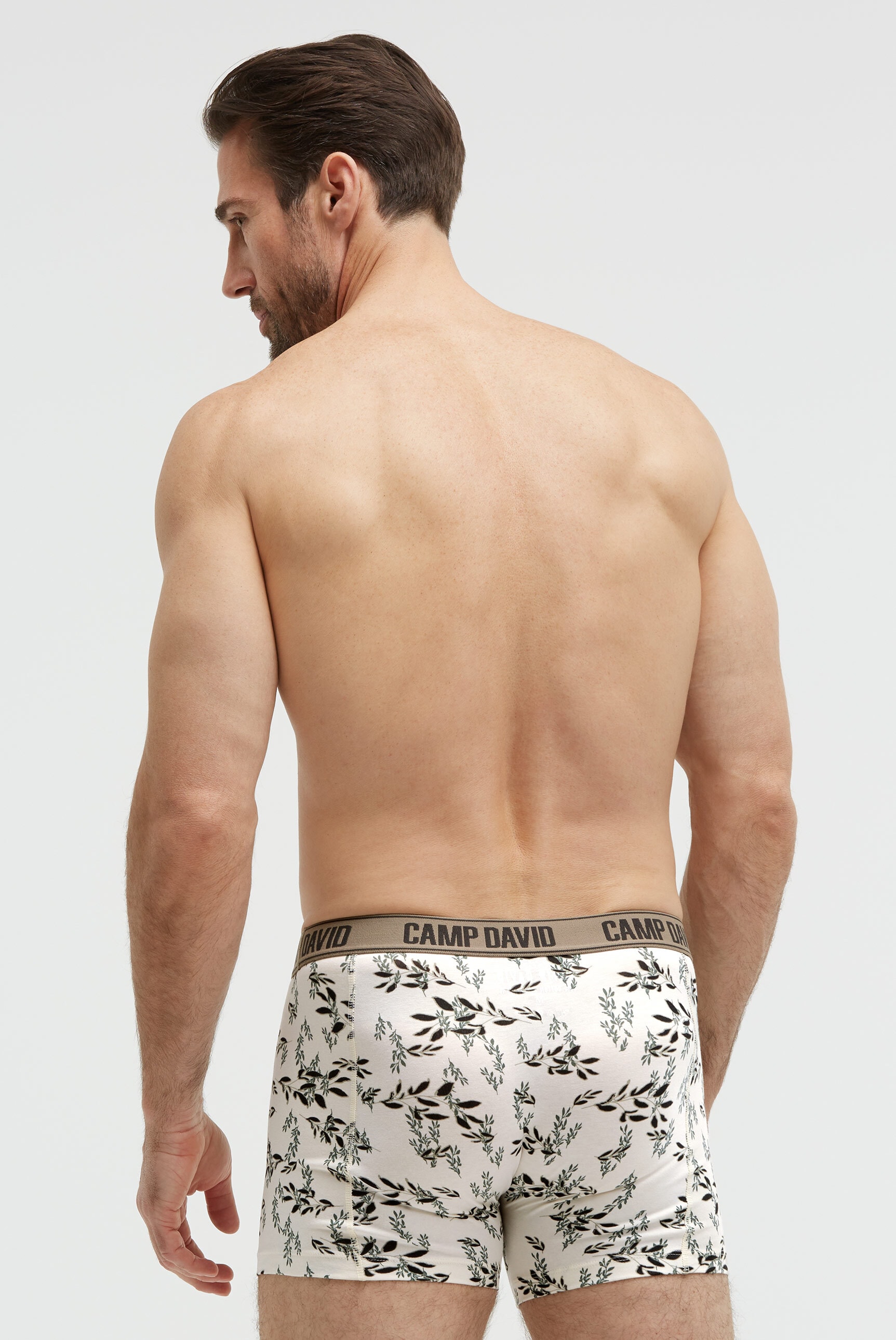 CAMP DAVID Boxershorts »Set:« 2 Stk. mit All Over Print
