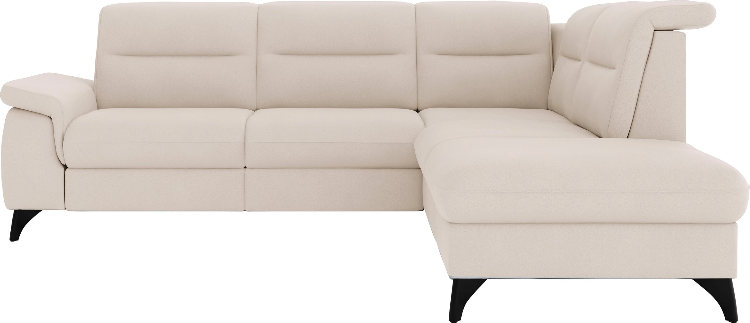 sit&more Ecksofa »Astoria L-Form« wahlweise mit motorischer Relaxfunktion