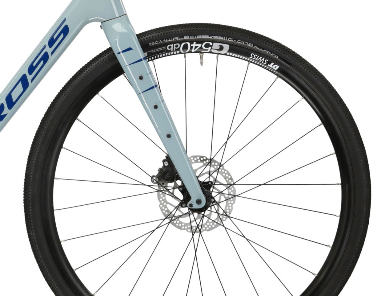 Kross Gravelbike »KROSS Gravelbike Esker 7.0 28" blau 11 Gänge«, 11 Gang, Shimano, GRX RX812 Schaltwerk, Kettenschaltung