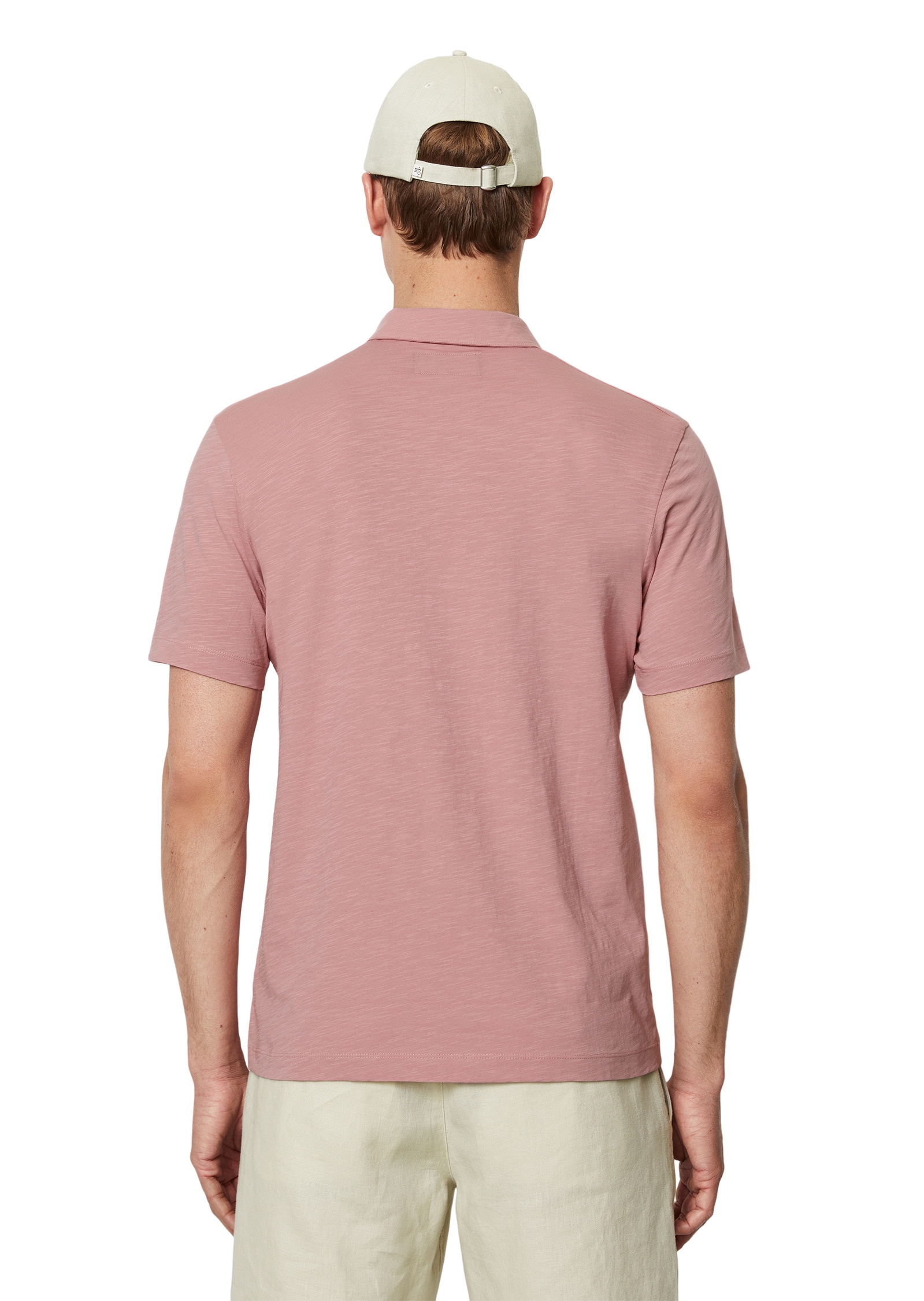 Marc O'Polo Poloshirt »in softer Slub-Jersey-Qualität«