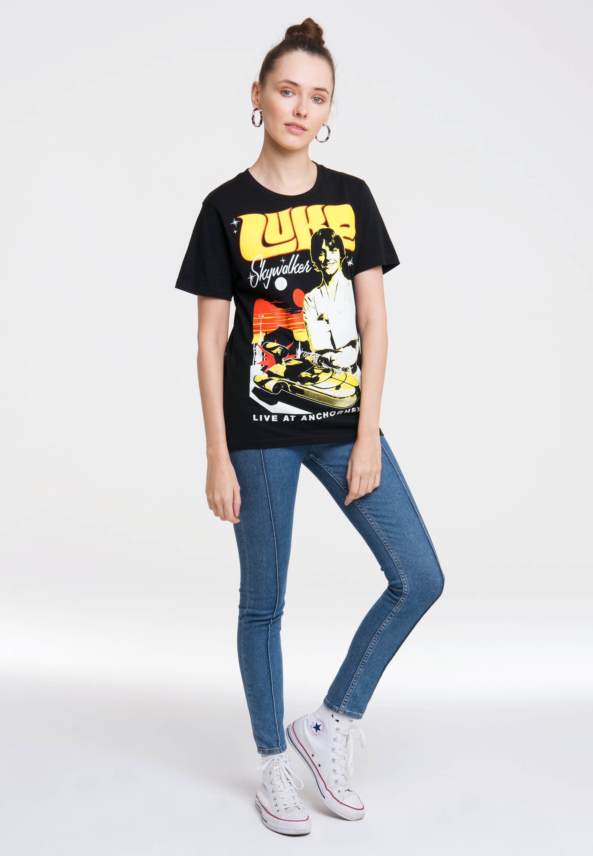 Black Friday LOGOSHIRT T-Shirt BAUR Skywalker«, Luke »Star Design | - lizenziertem Wars mit