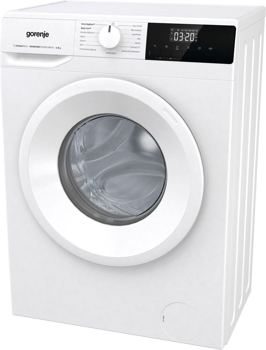 GORENJE Waschmaschine »WNHPI 62 SCPS/DE«, WNHPI 62 SCPS/DE, 6 kg, 1200 U/min  bestellen | BAUR | Frontlader