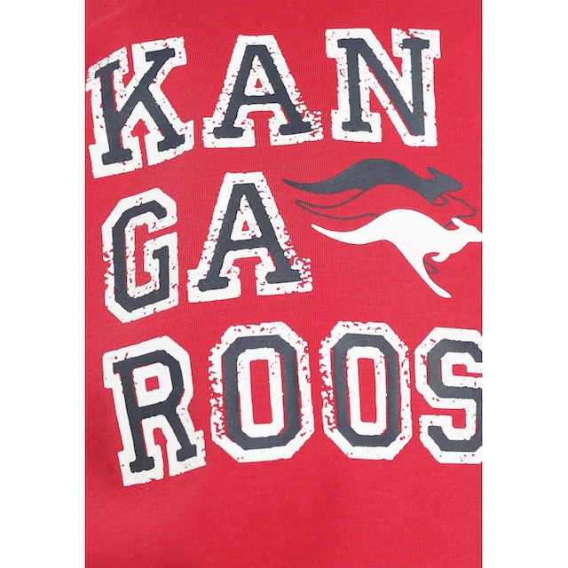 KangaROOS Sweatshirt »Glitter«, mit Rüschen an den Ärmeln online kaufen |  BAUR