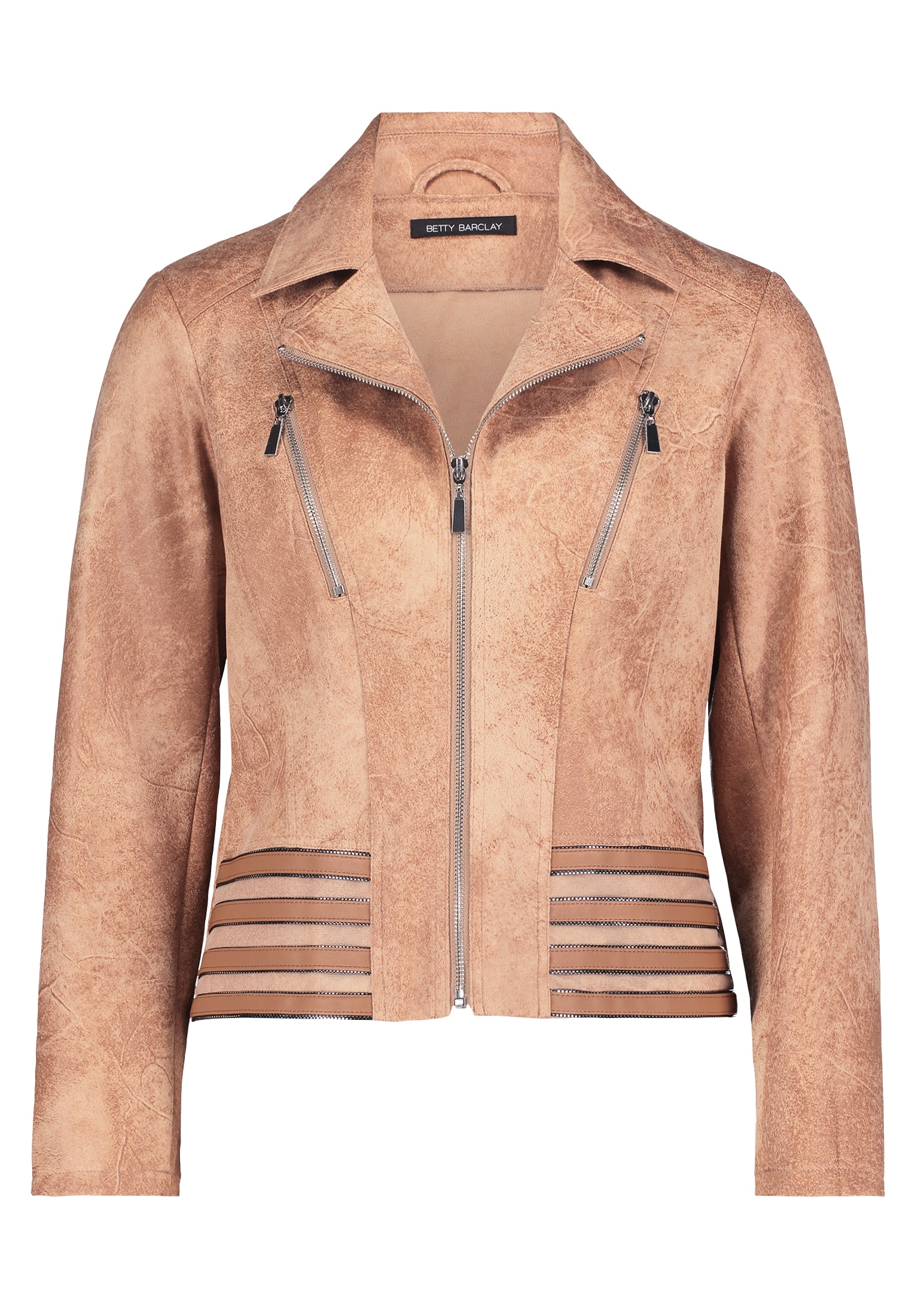 Betty Barclay Jackenblazer "Betty Barclay Bikerjacke mit Reißverschluss", F günstig online kaufen