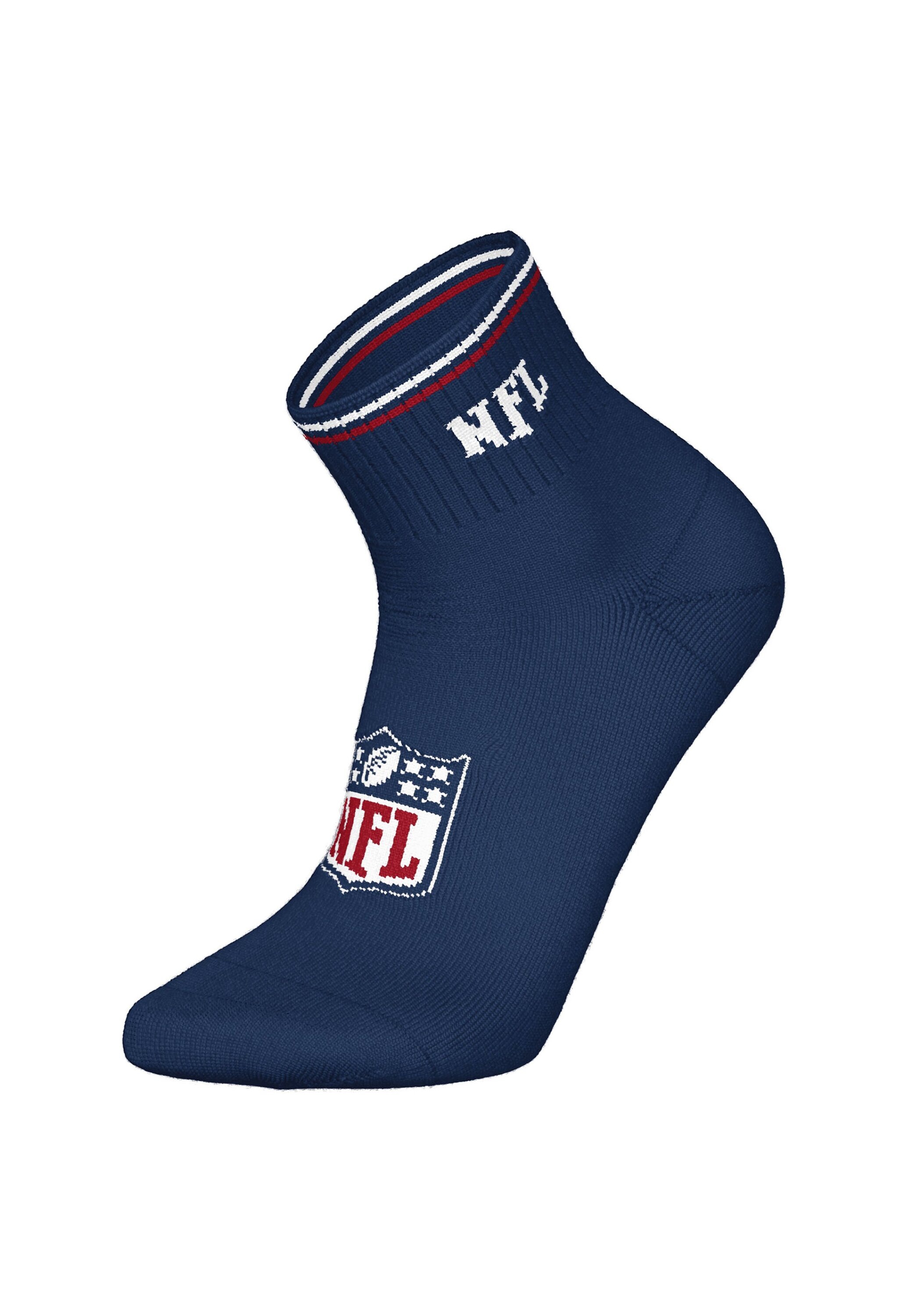 NFL Kurzsocken »Socken NFL SHIELD 9Pack Quarter Socks 9er Pack«