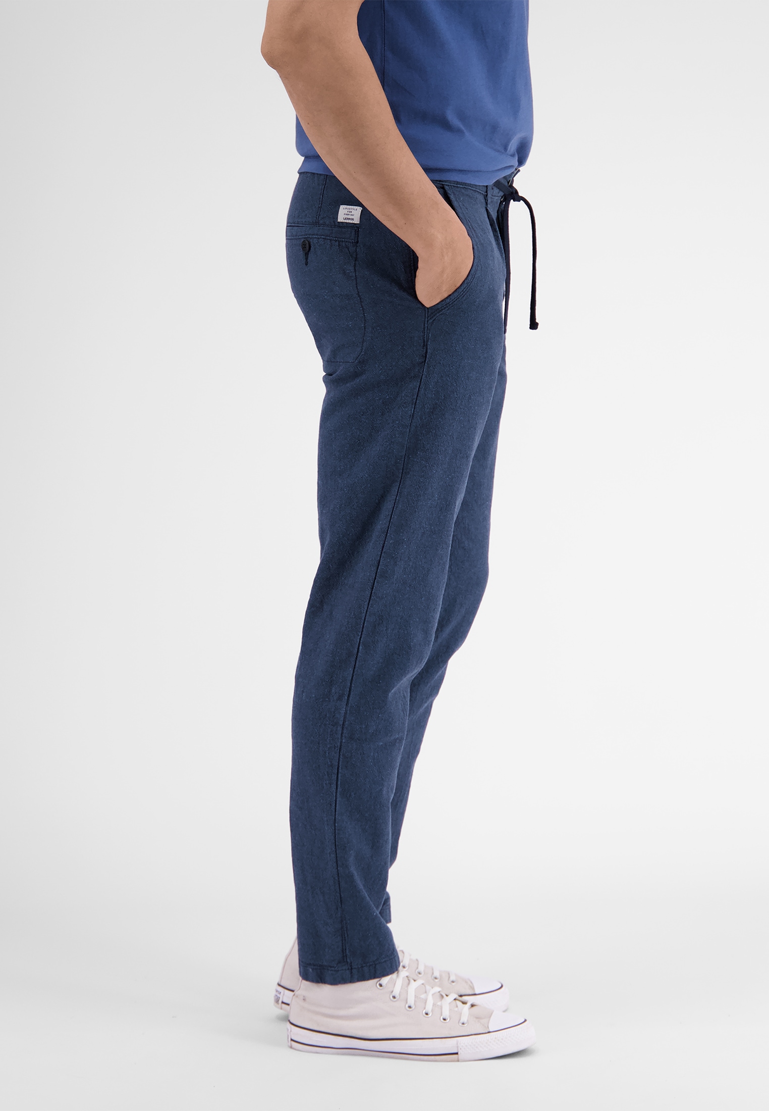 LERROS Chinohose »LERROS Chino in leichter Leinen«